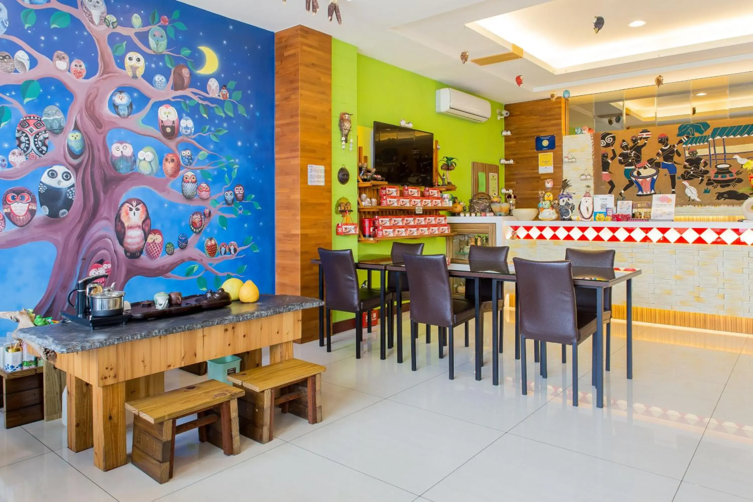 Lobby or reception in Yuan Su B&B Lobby or reception in Yuan Su B&B