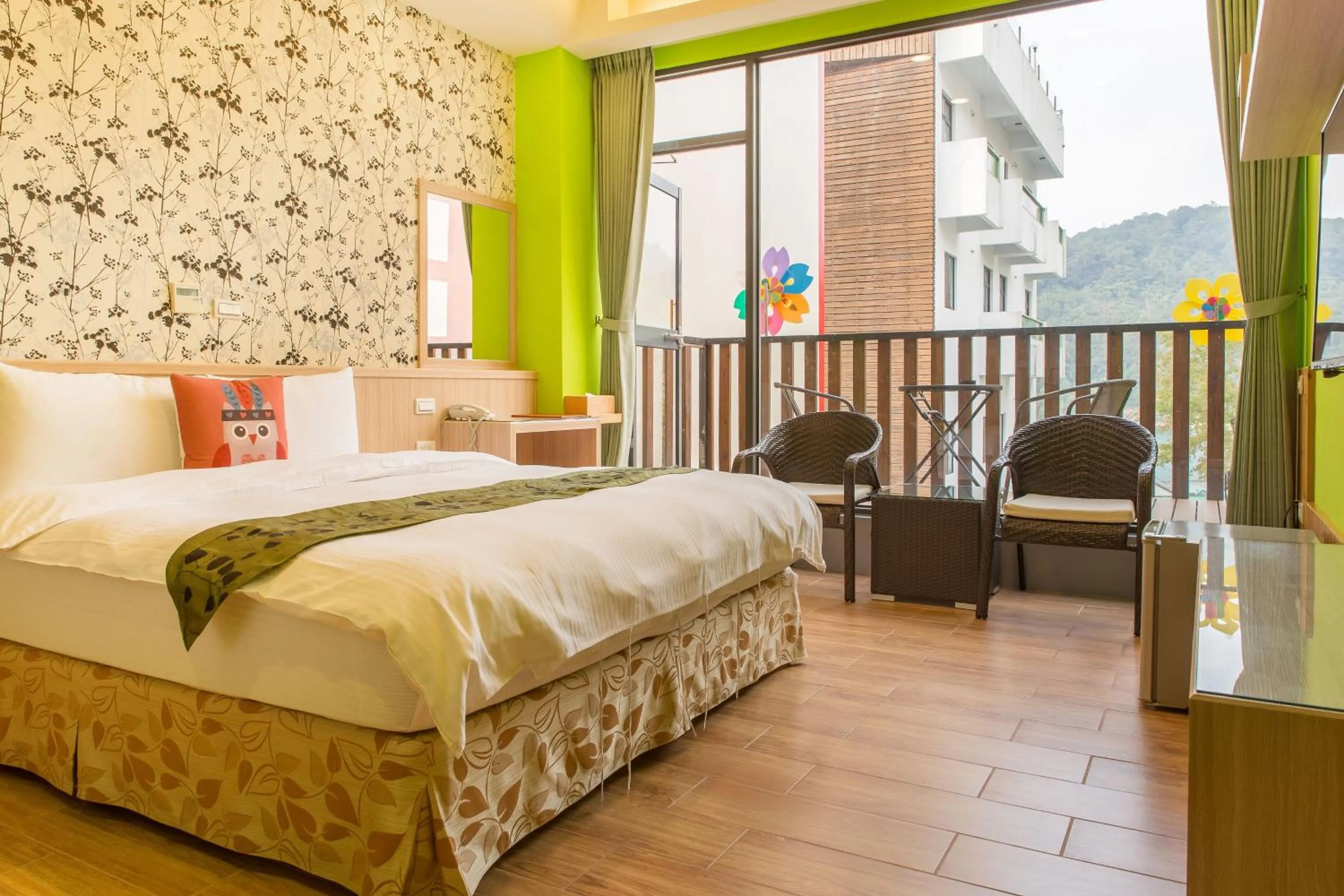 Photo of the whole room, Bed in Yuan Su B&B