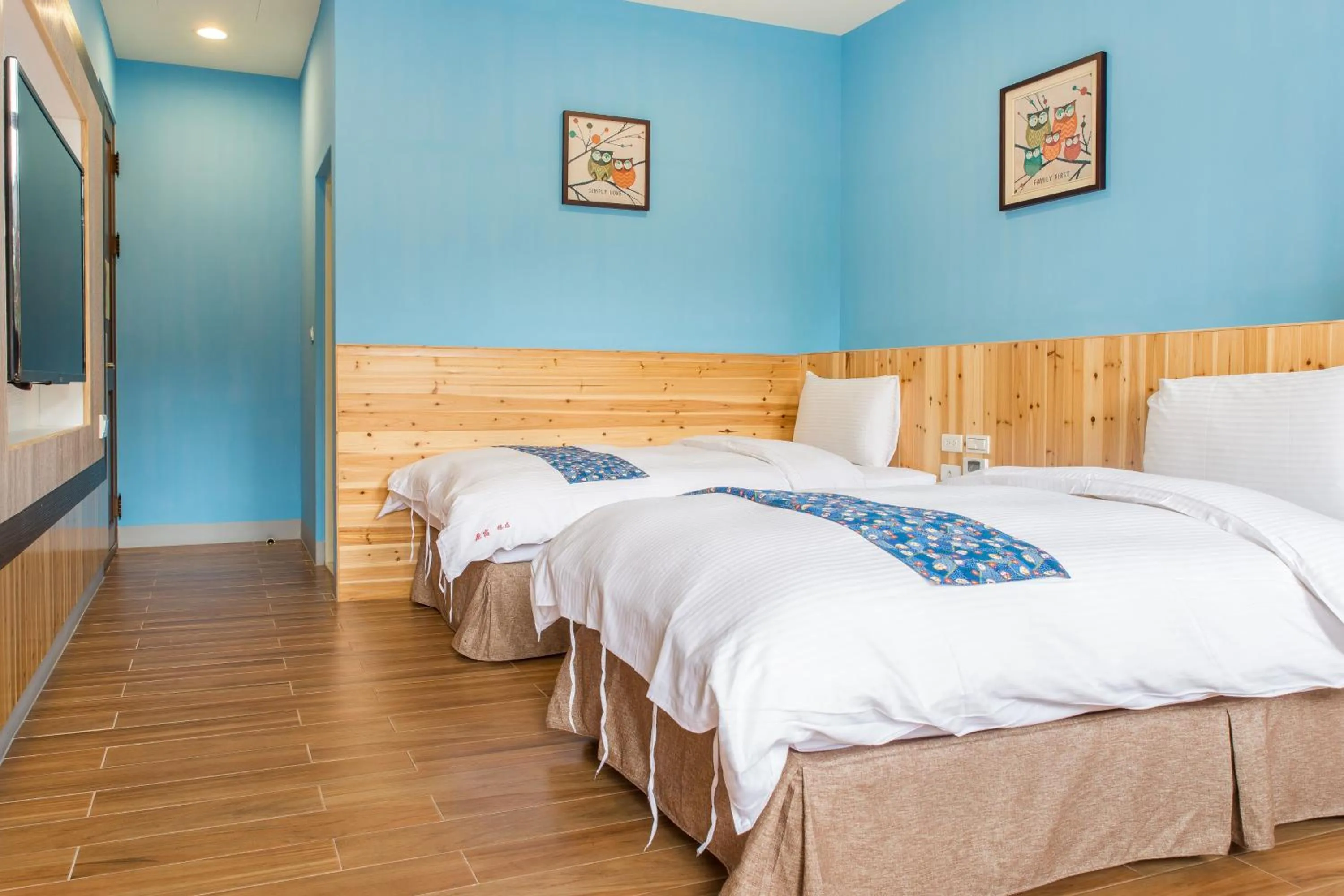 Photo of the whole room, Bed in Yuan Su B&B