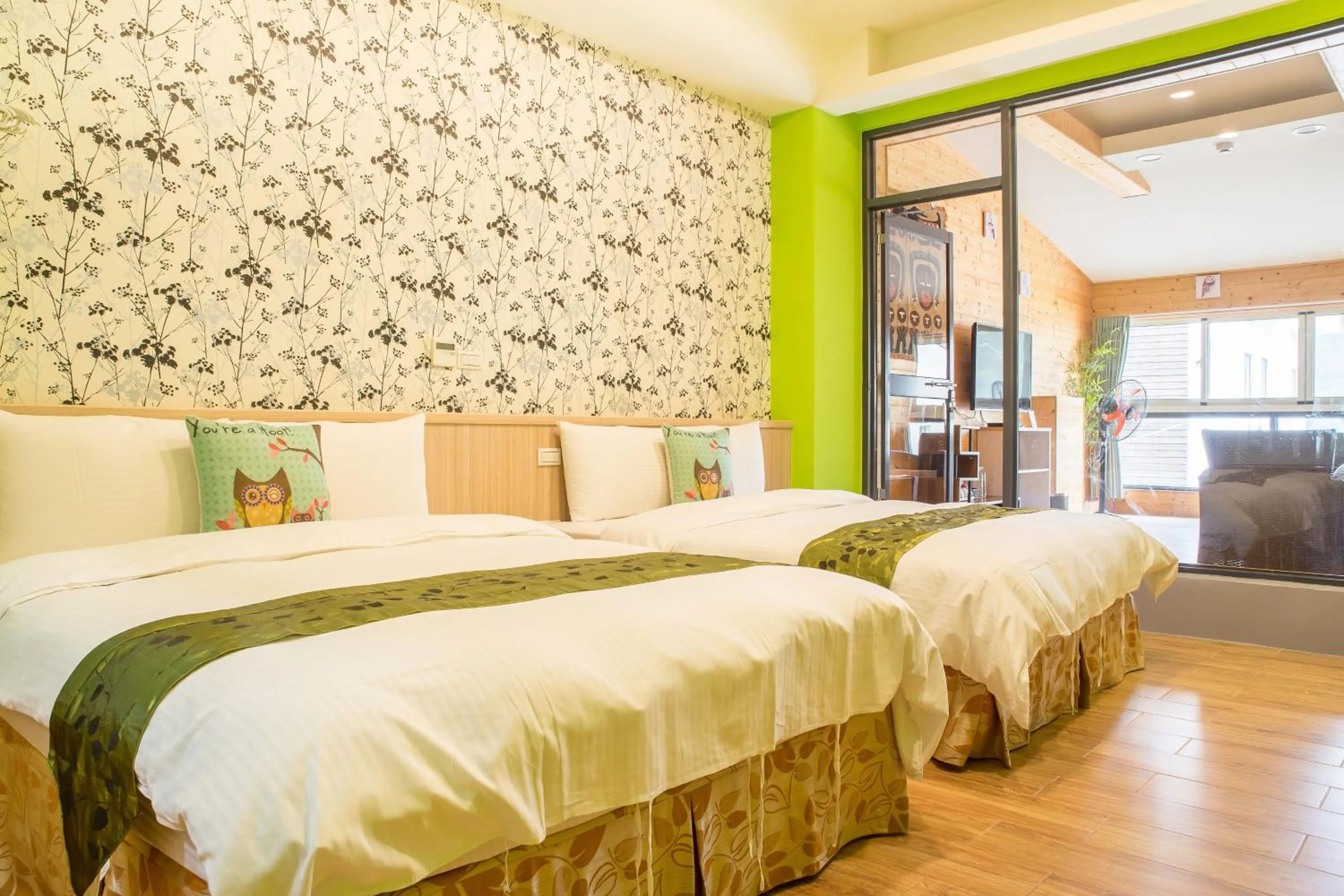 bunk bed, Bed in Yuan Su B&B