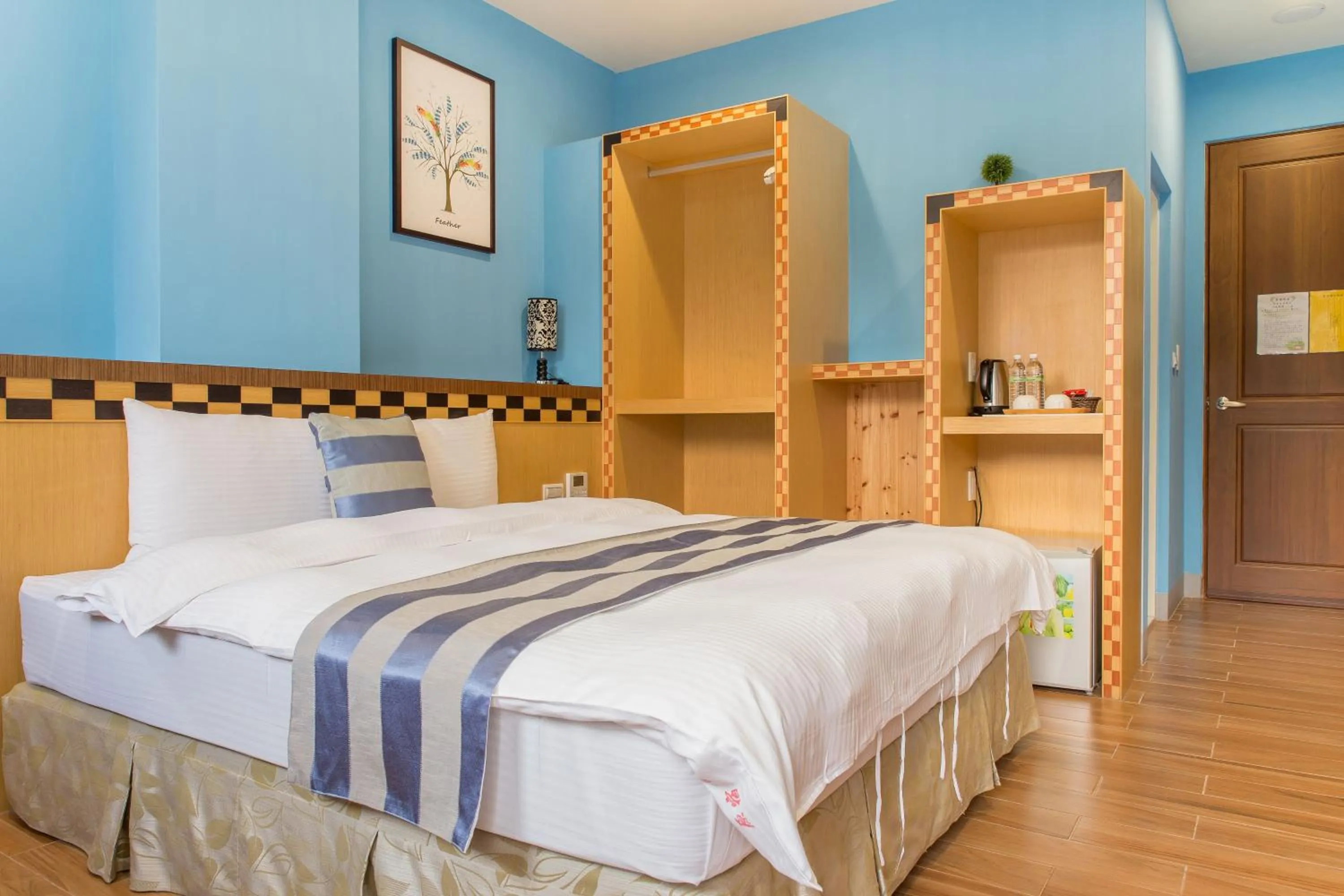 Photo of the whole room, Bed in Yuan Su B&B