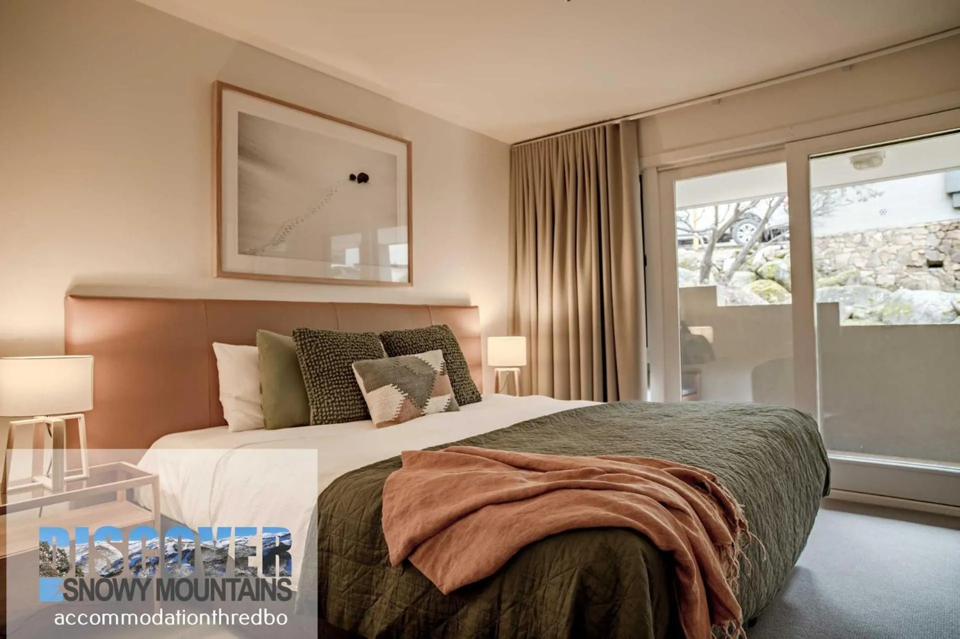 Bedroom, Bed in Wintergreen 3 - Thredbo