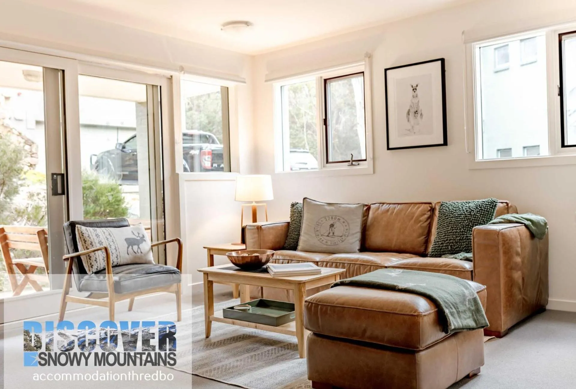Living room in Wintergreen 3 - Thredbo