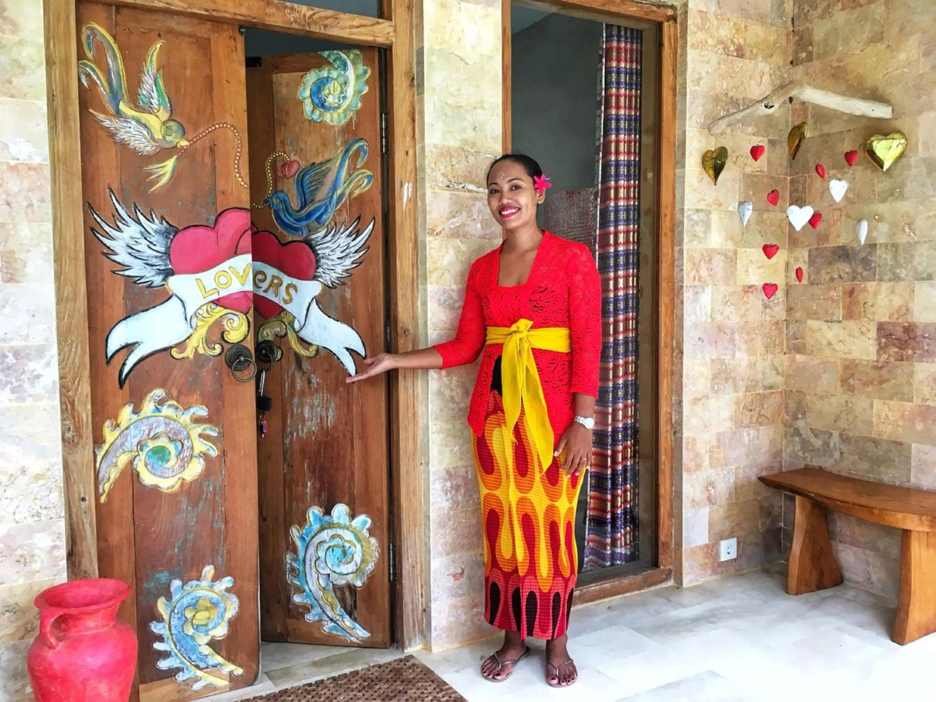 Staff in Sun Suko Boutique Resort