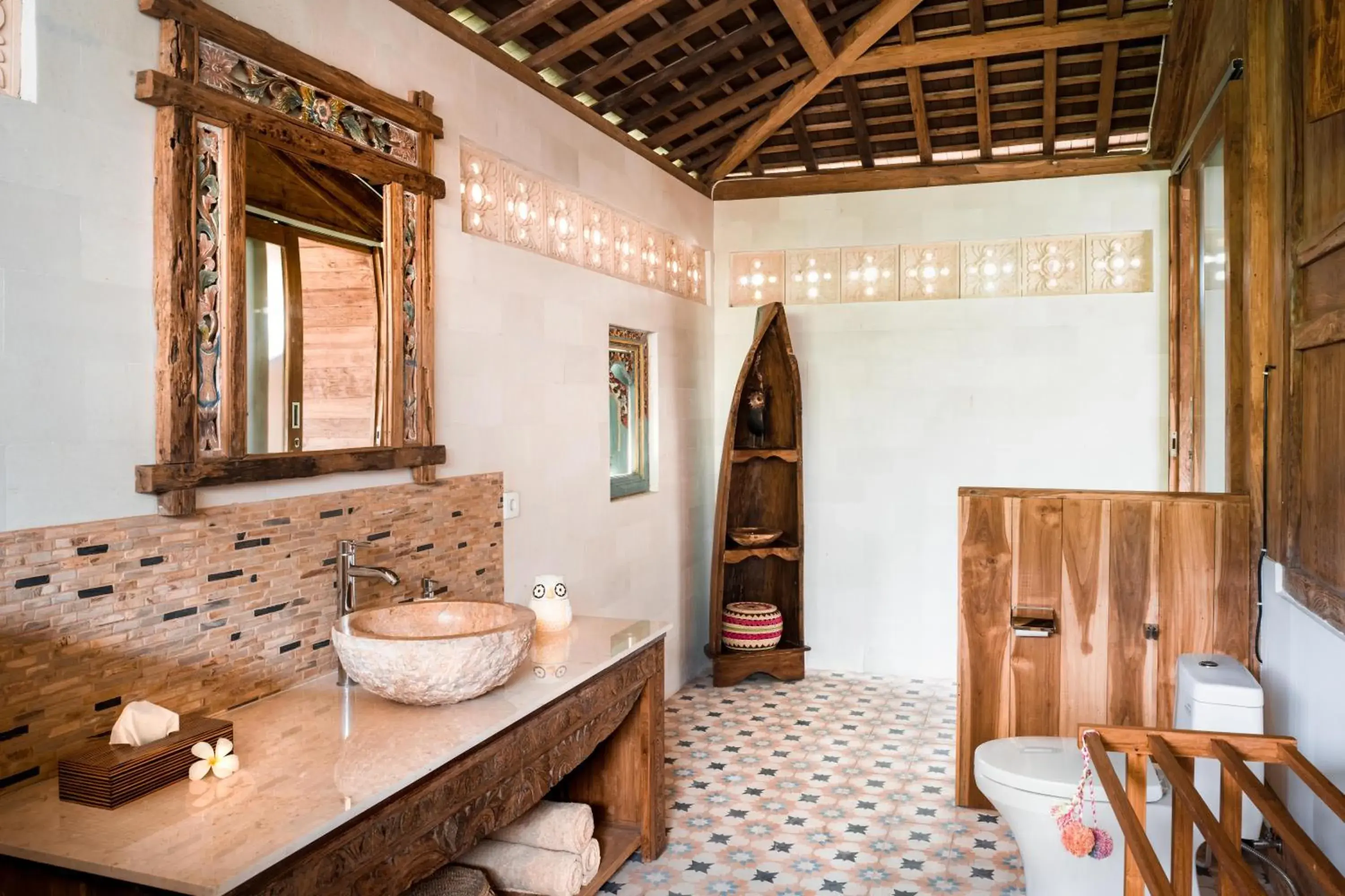 Bathroom in Sun Suko Boutique Resort Bathroom in Sun Suko Boutique Resort