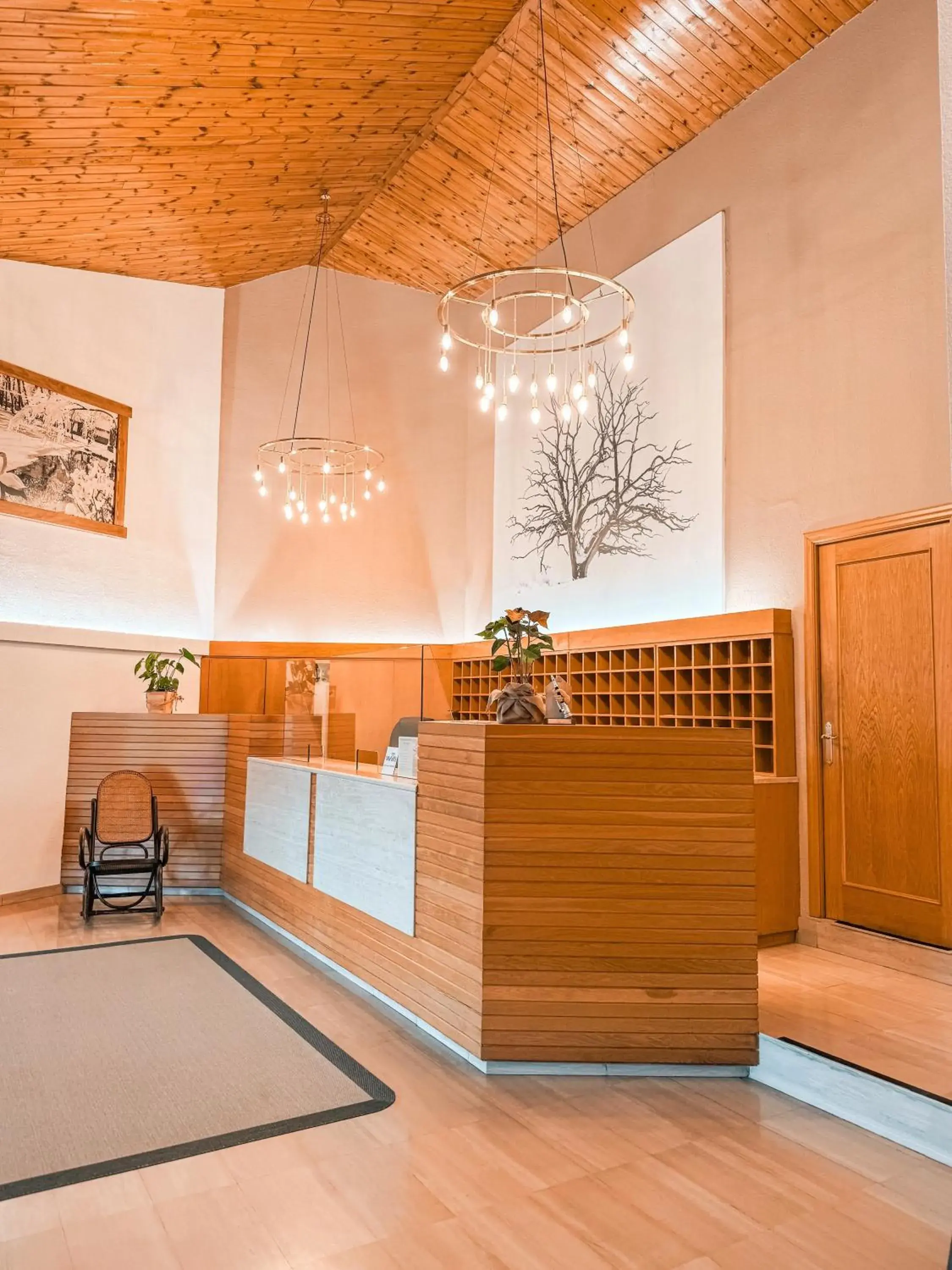 Lobby or reception in Puigcerda Park Hotel Lobby or reception in Puigcerda Park Hotel