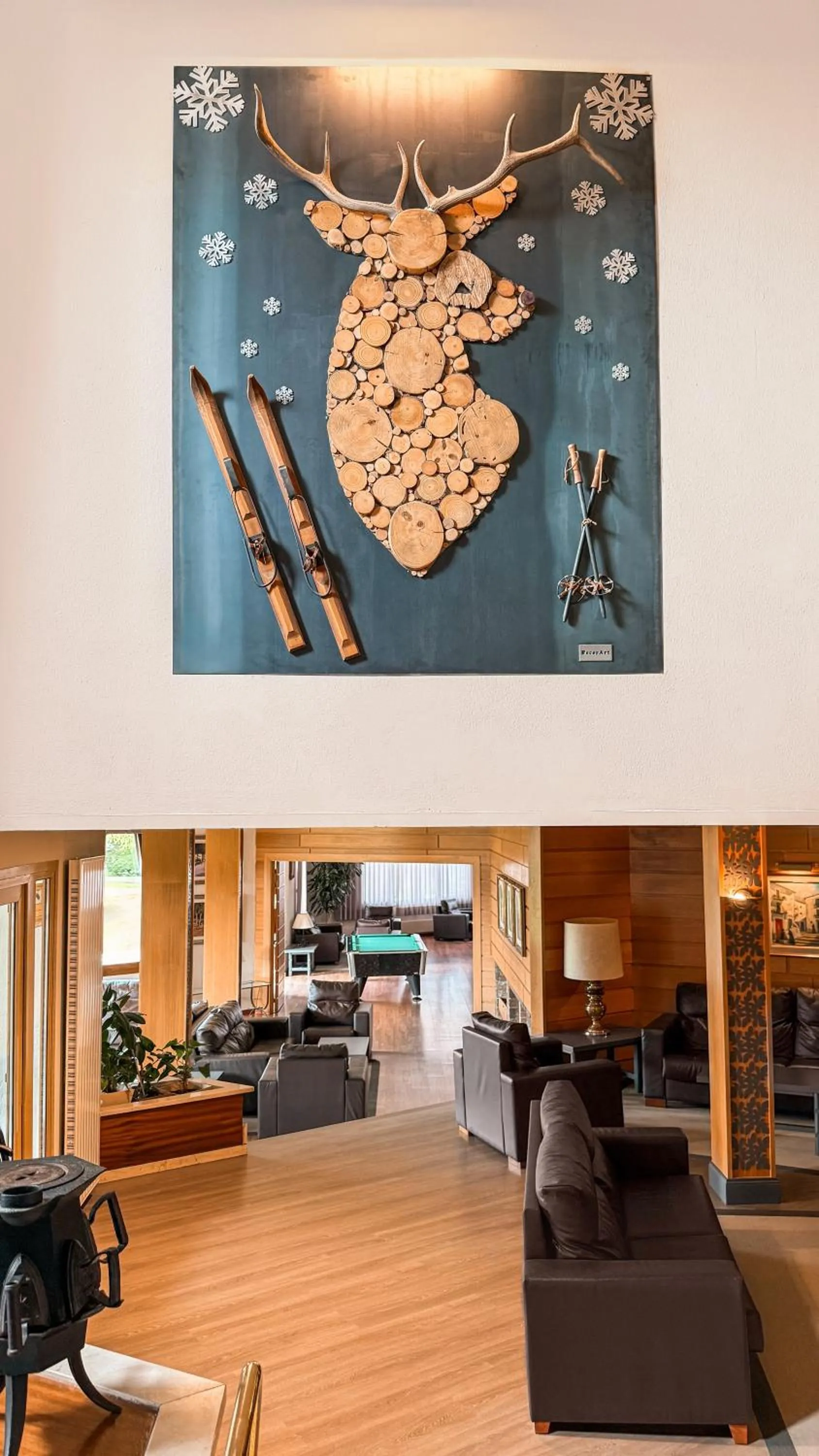 Living room in Puigcerda Park Hotel