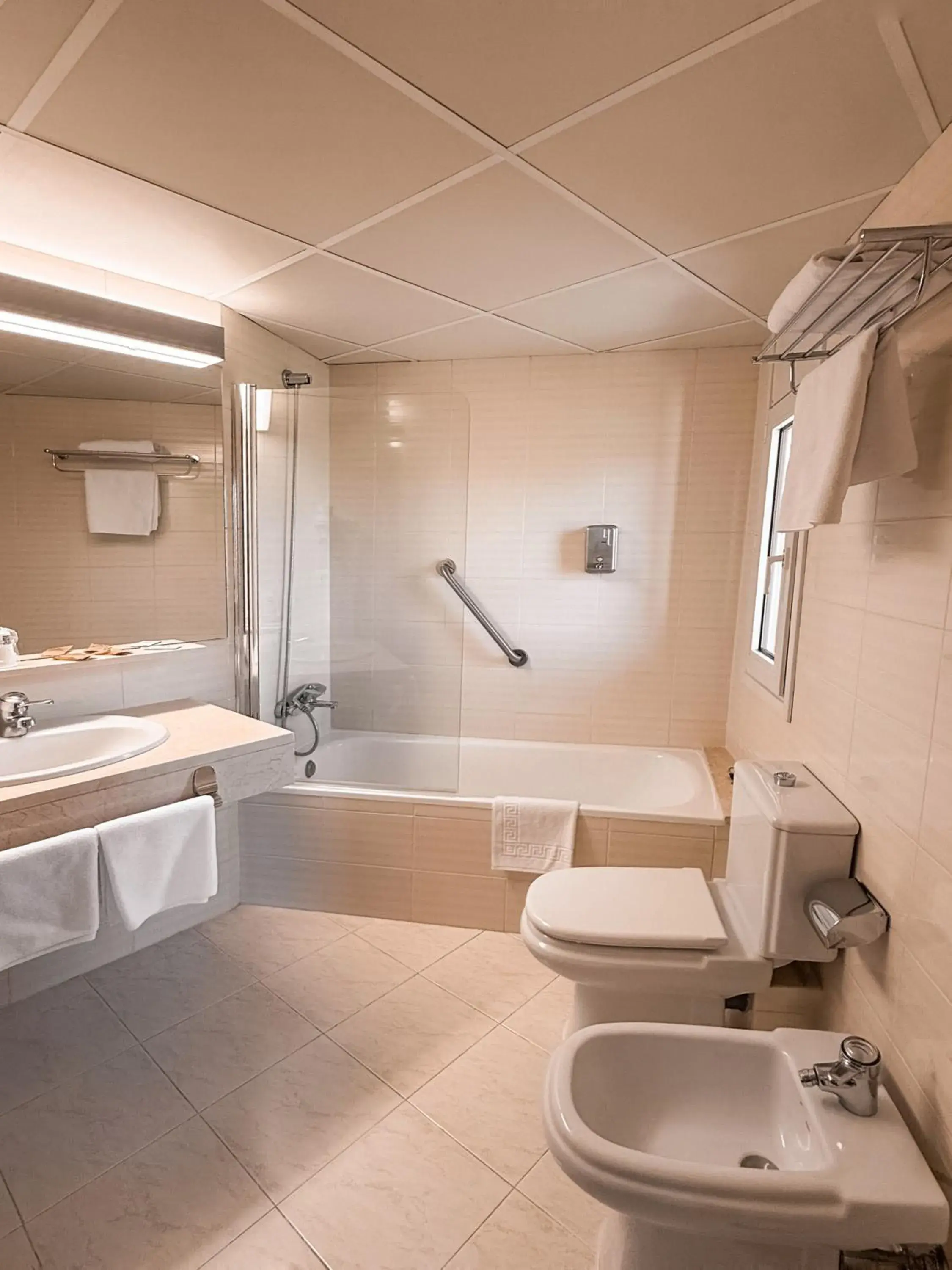 Bathroom in Puigcerda Park Hotel Bathroom in Puigcerda Park Hotel