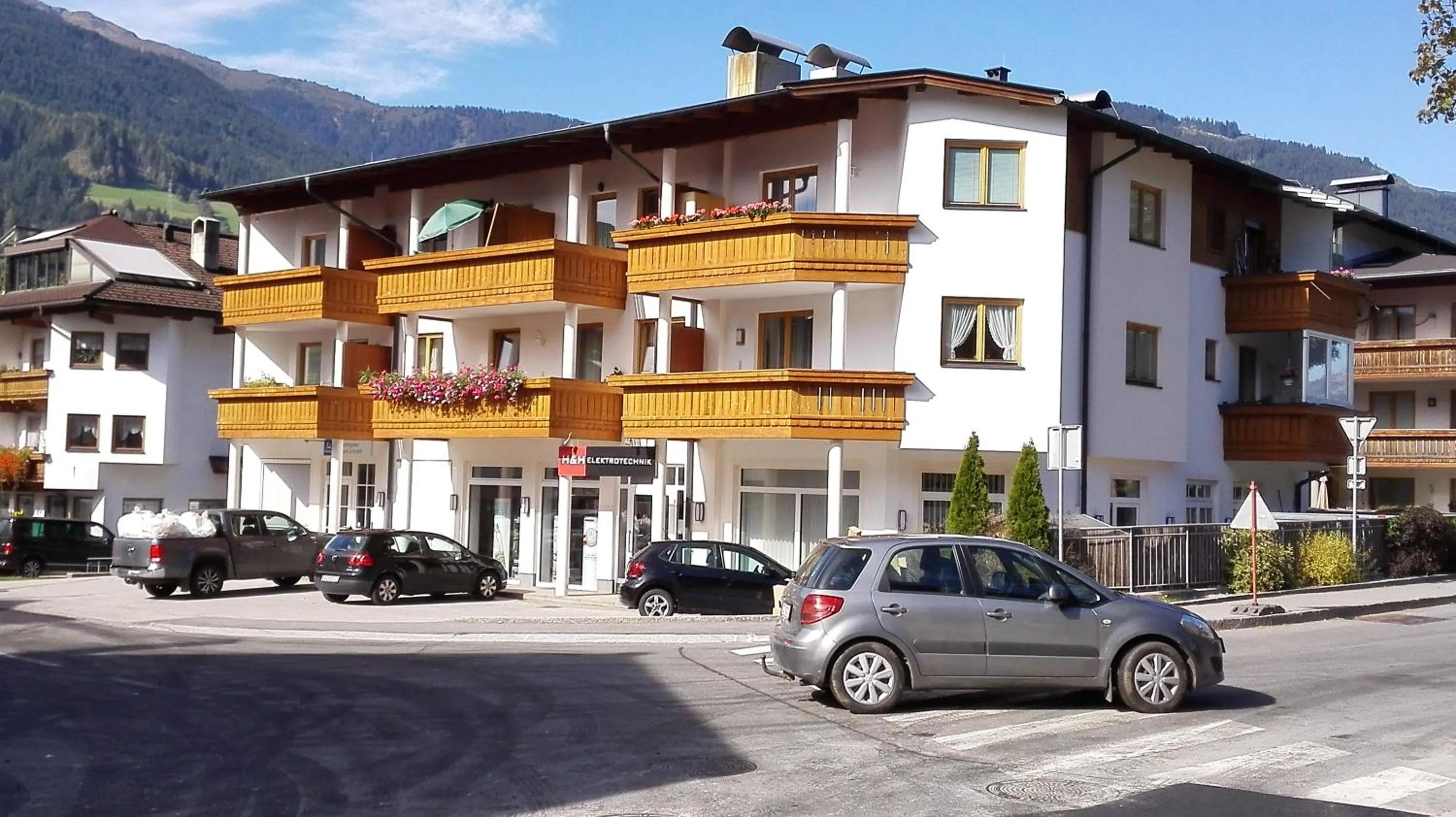 Property building in Ferienwohnung Himler