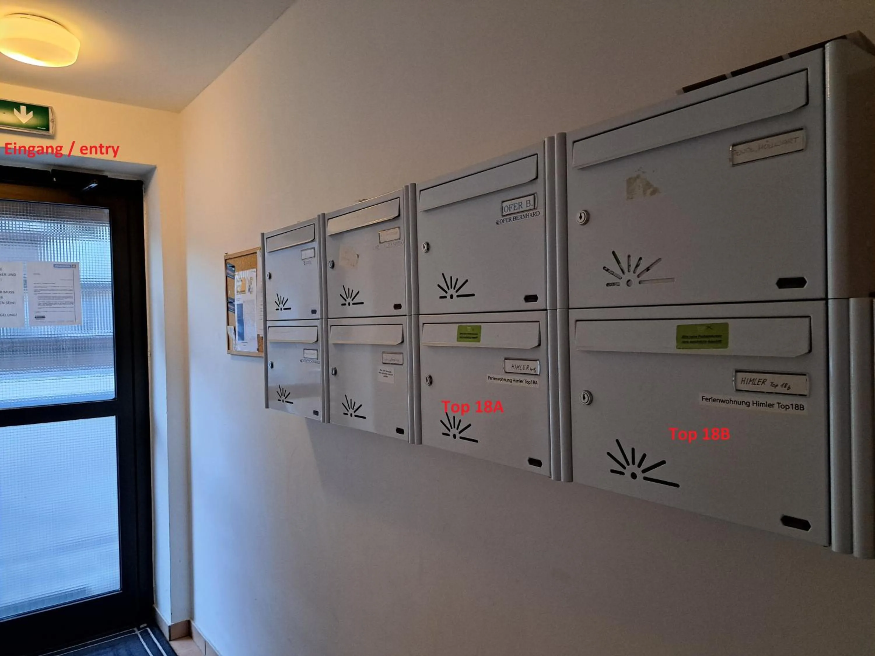 Property building in Ferienwohnung Himler