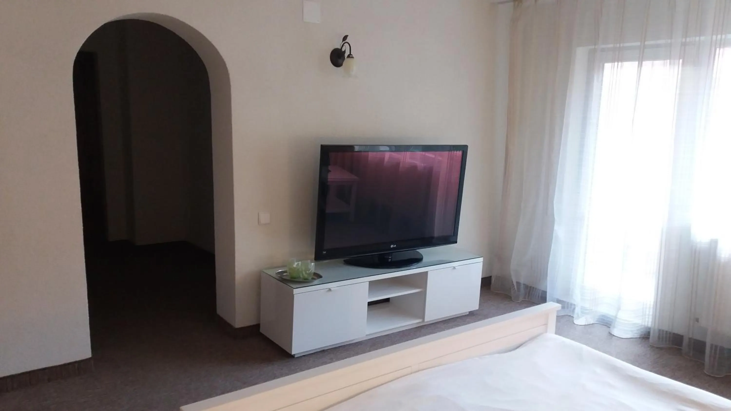 Bed in Hotel Monteoru