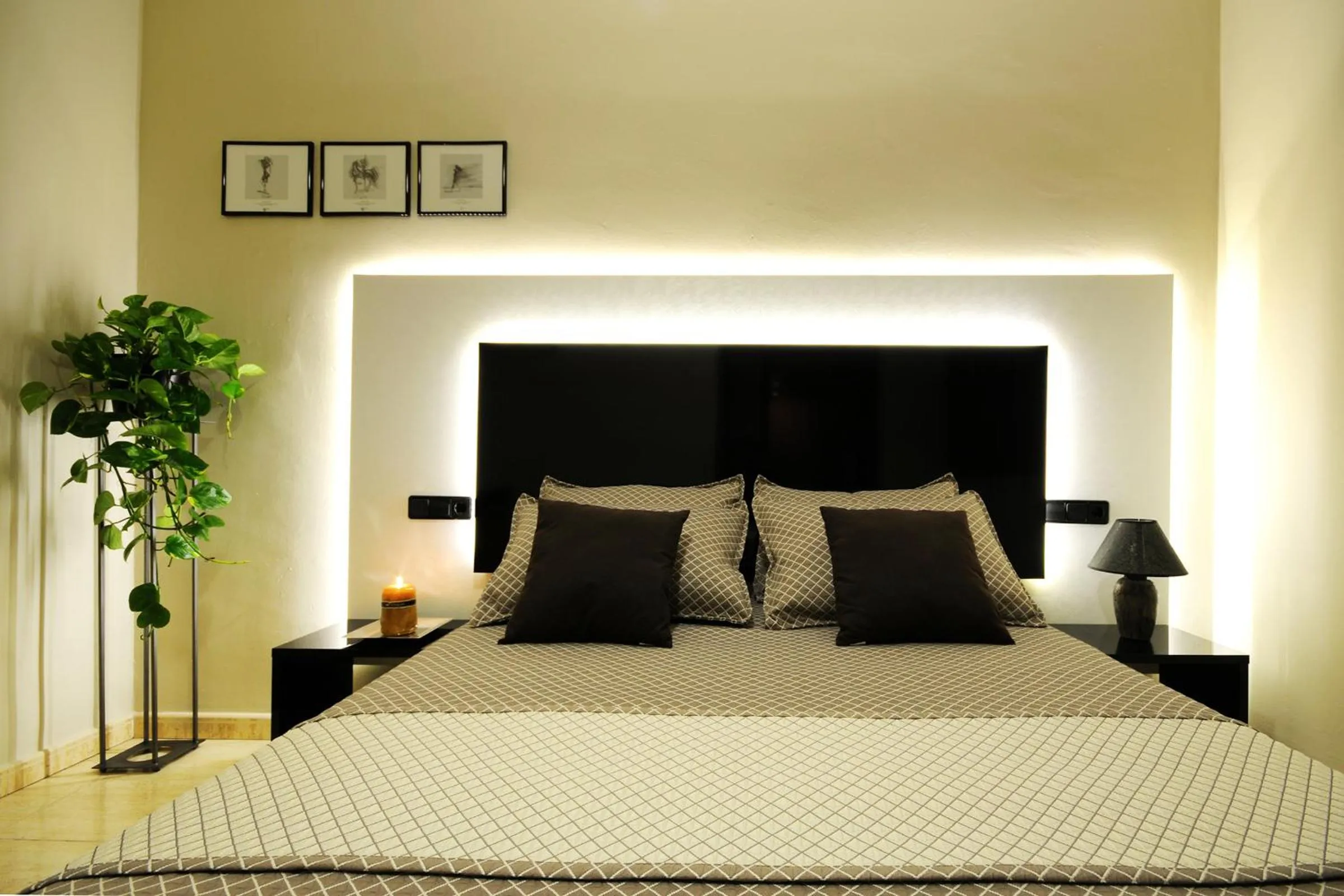 Bed in Hotel Montmar