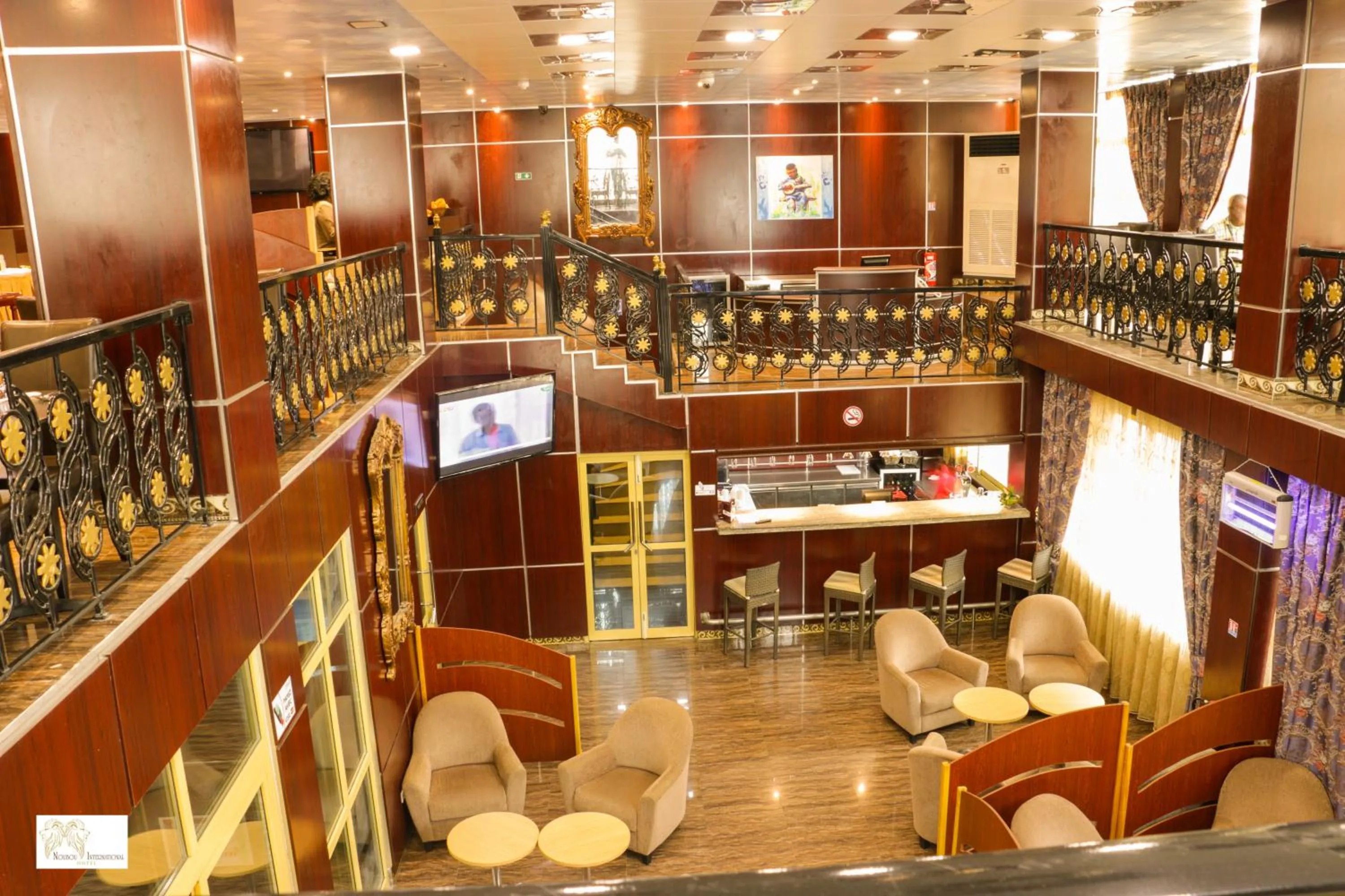 Lounge or bar in Noubou International Hotel