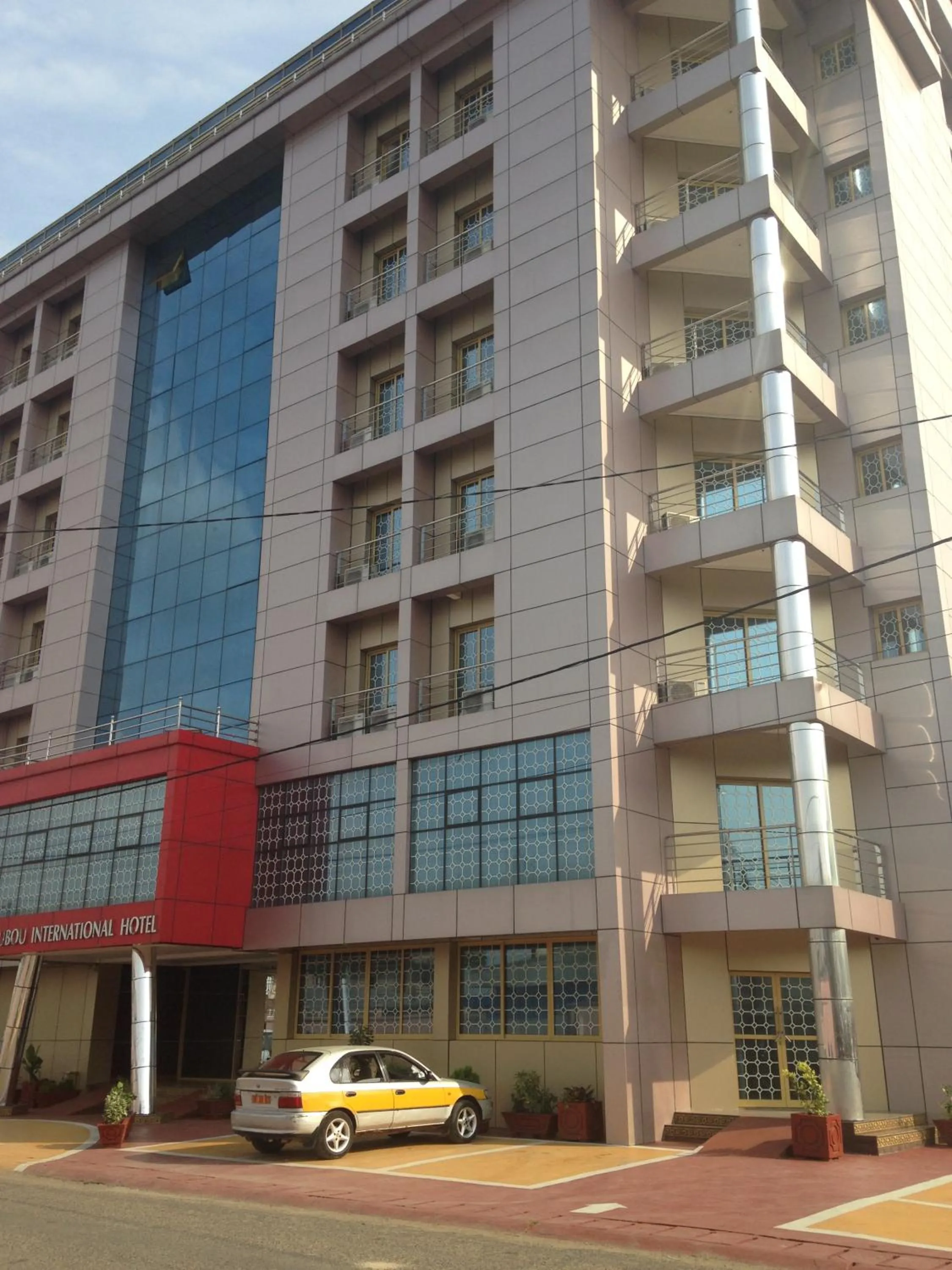Facade/entrance in Noubou International Hotel