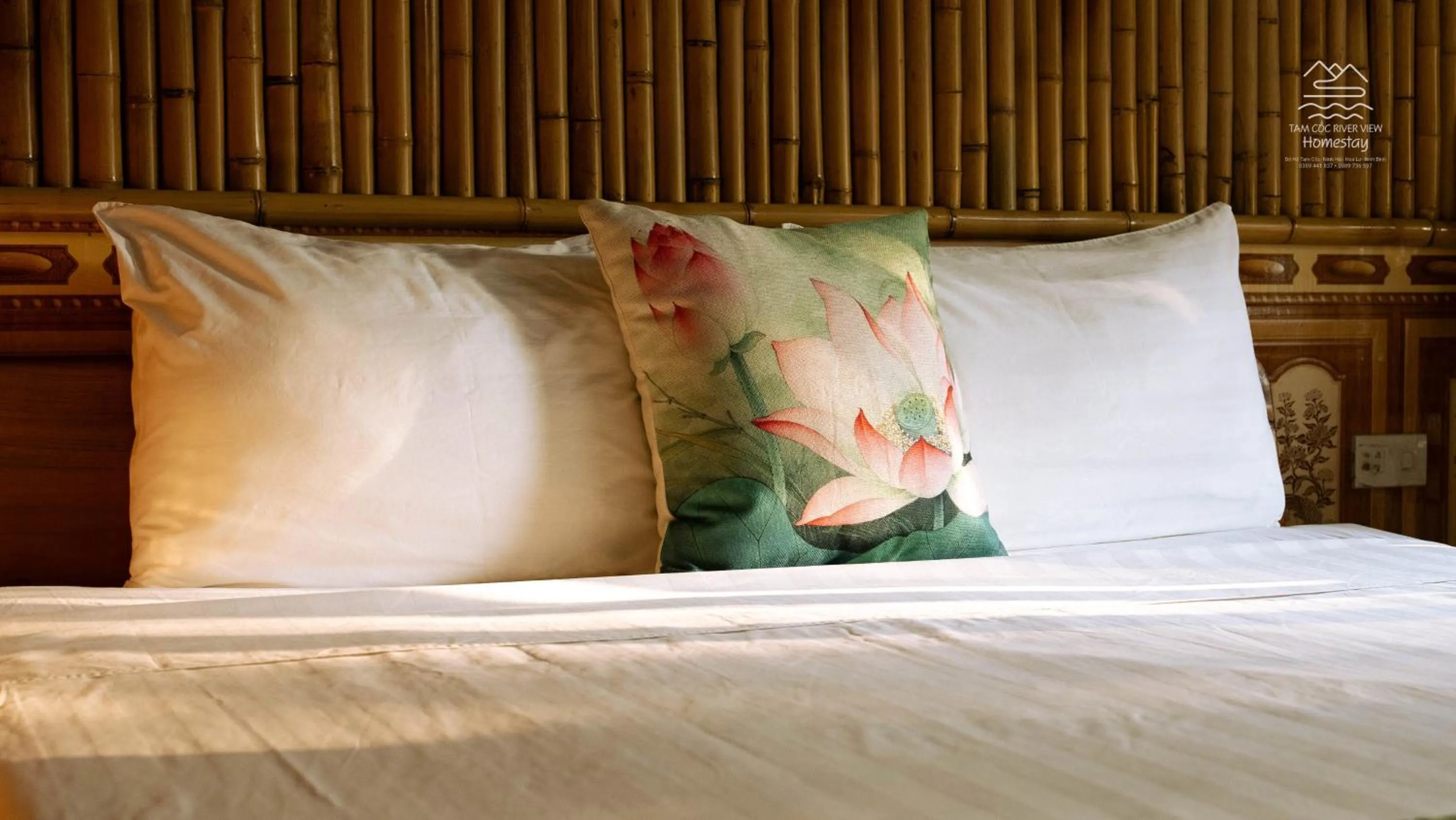 Bed in Tam Coc River View Homestay