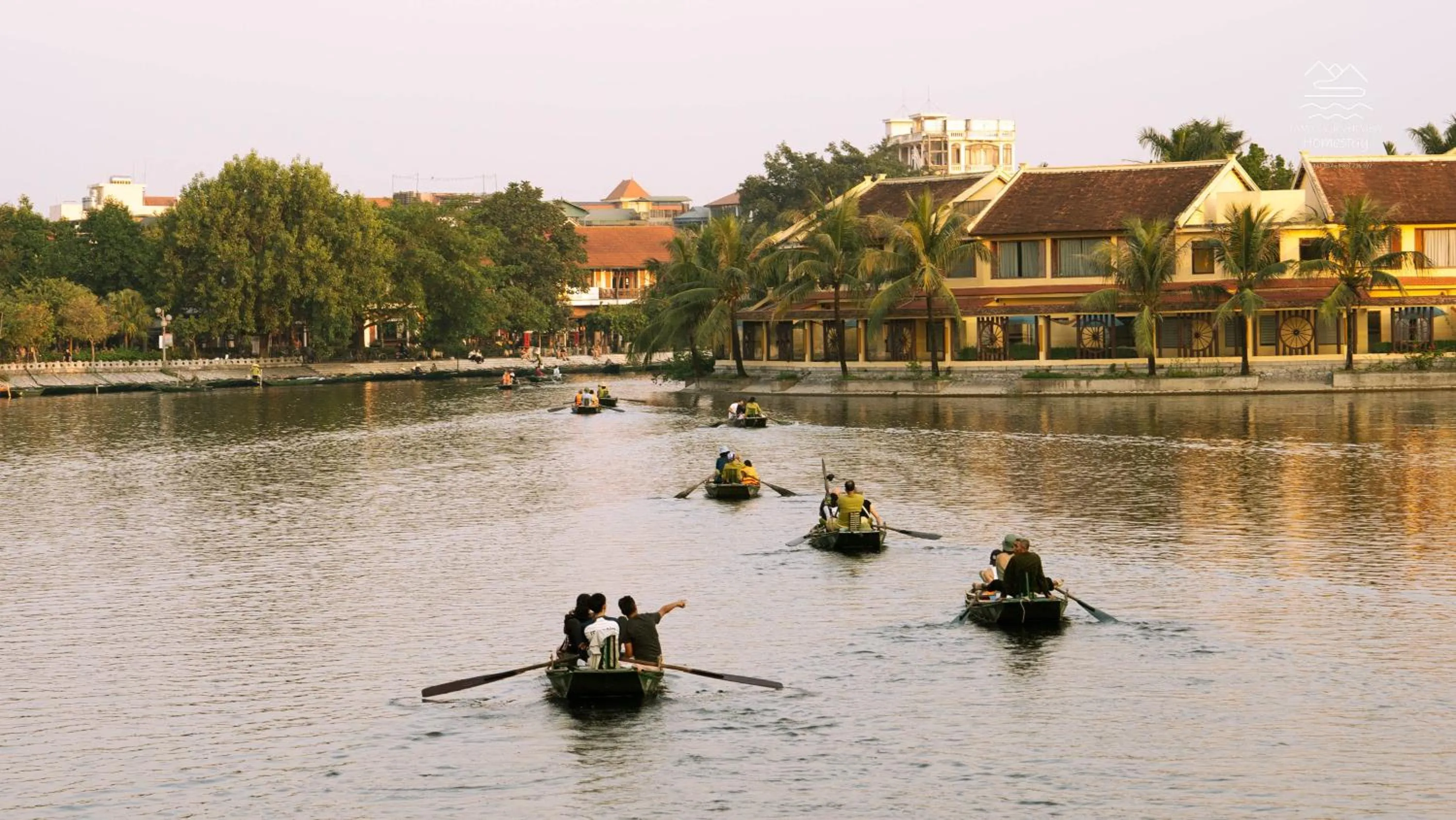 Natural landscape in Tam Coc River View Homestay
