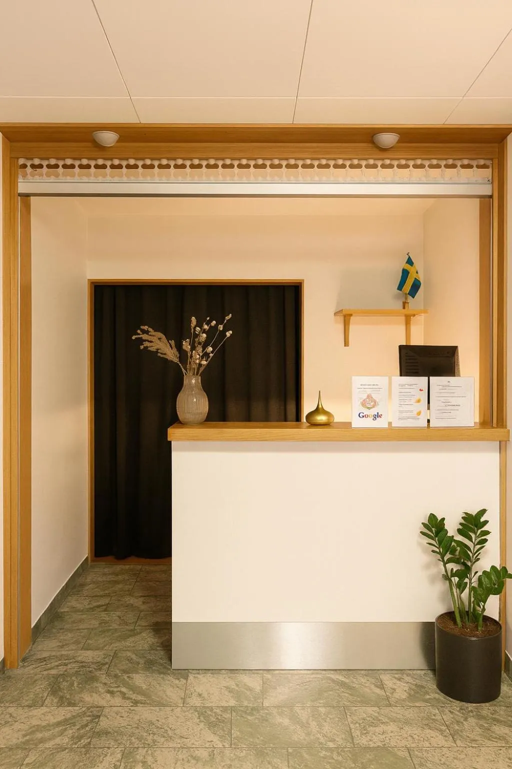 Lobby or reception in Hotell Drott