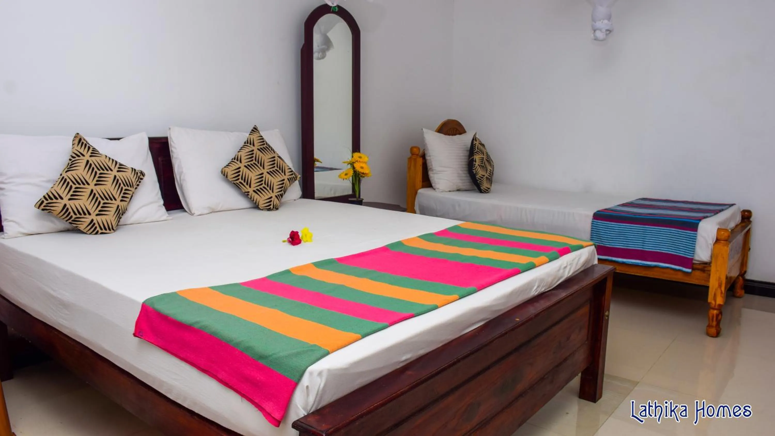 Bed in Lathika Homes