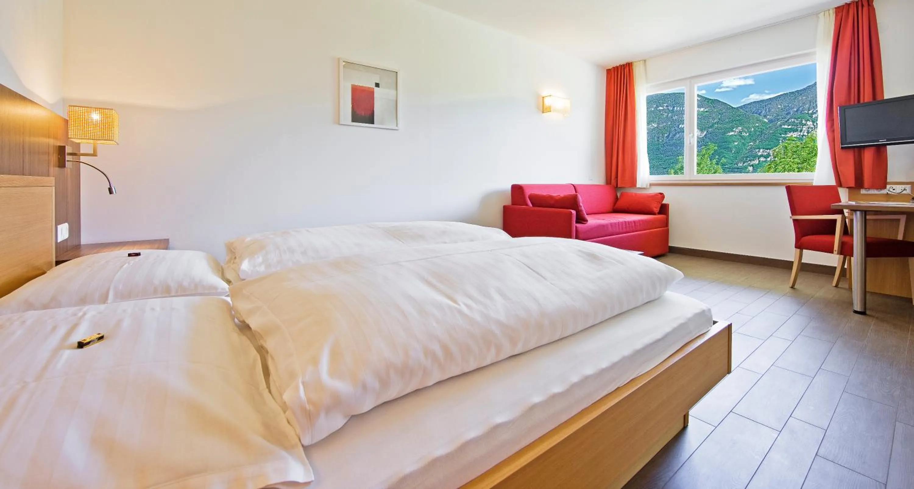 Photo of the whole room, Bed in Gasthof Hotel Terzer