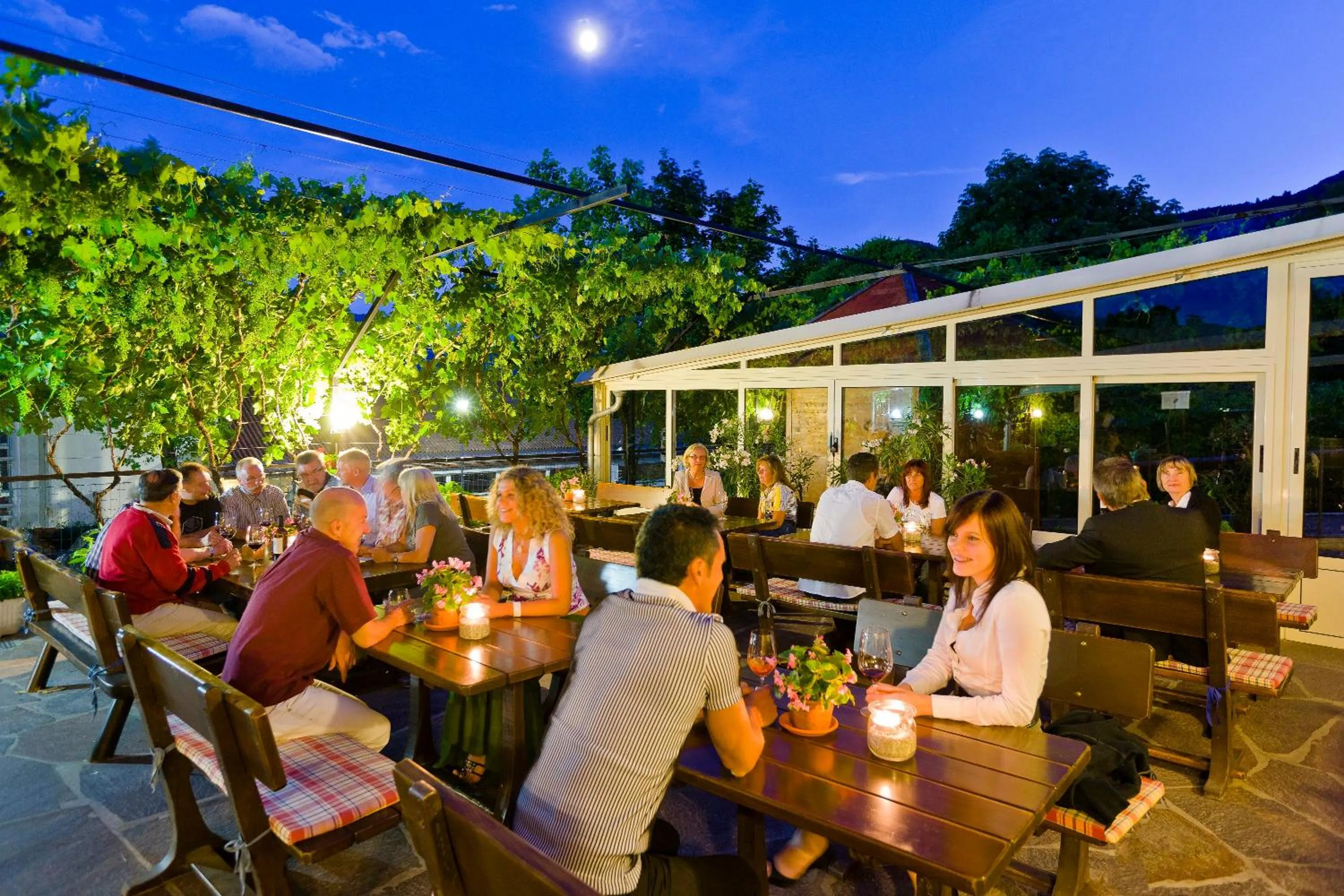 Garden in Gasthof Hotel Terzer