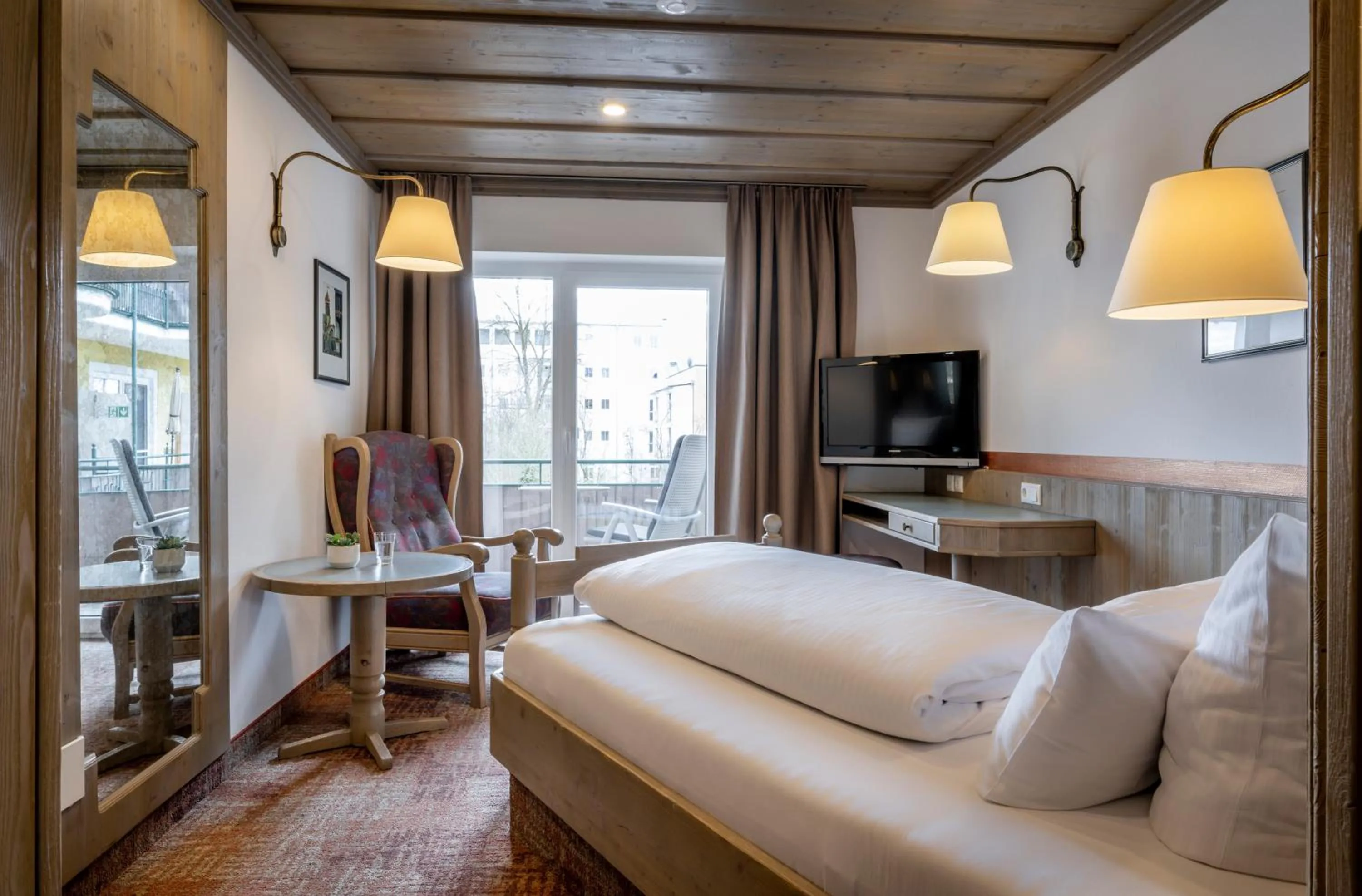 Bed in Hotel Promenade