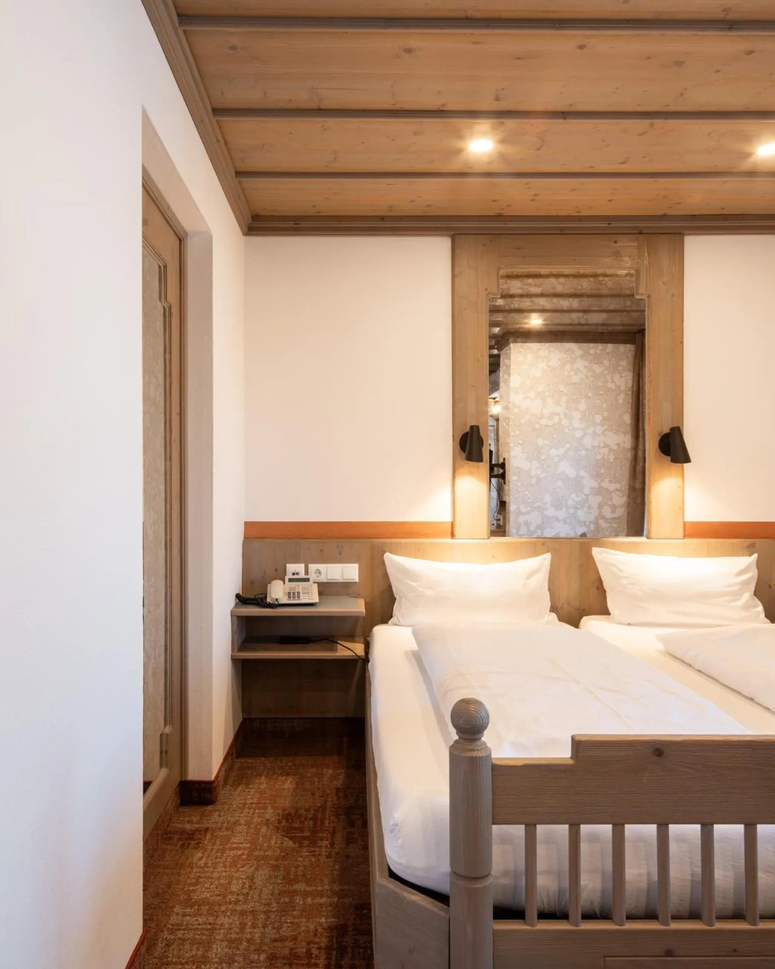 Living room, Bed in Hotel Promenade Mein KaffeeHimmel