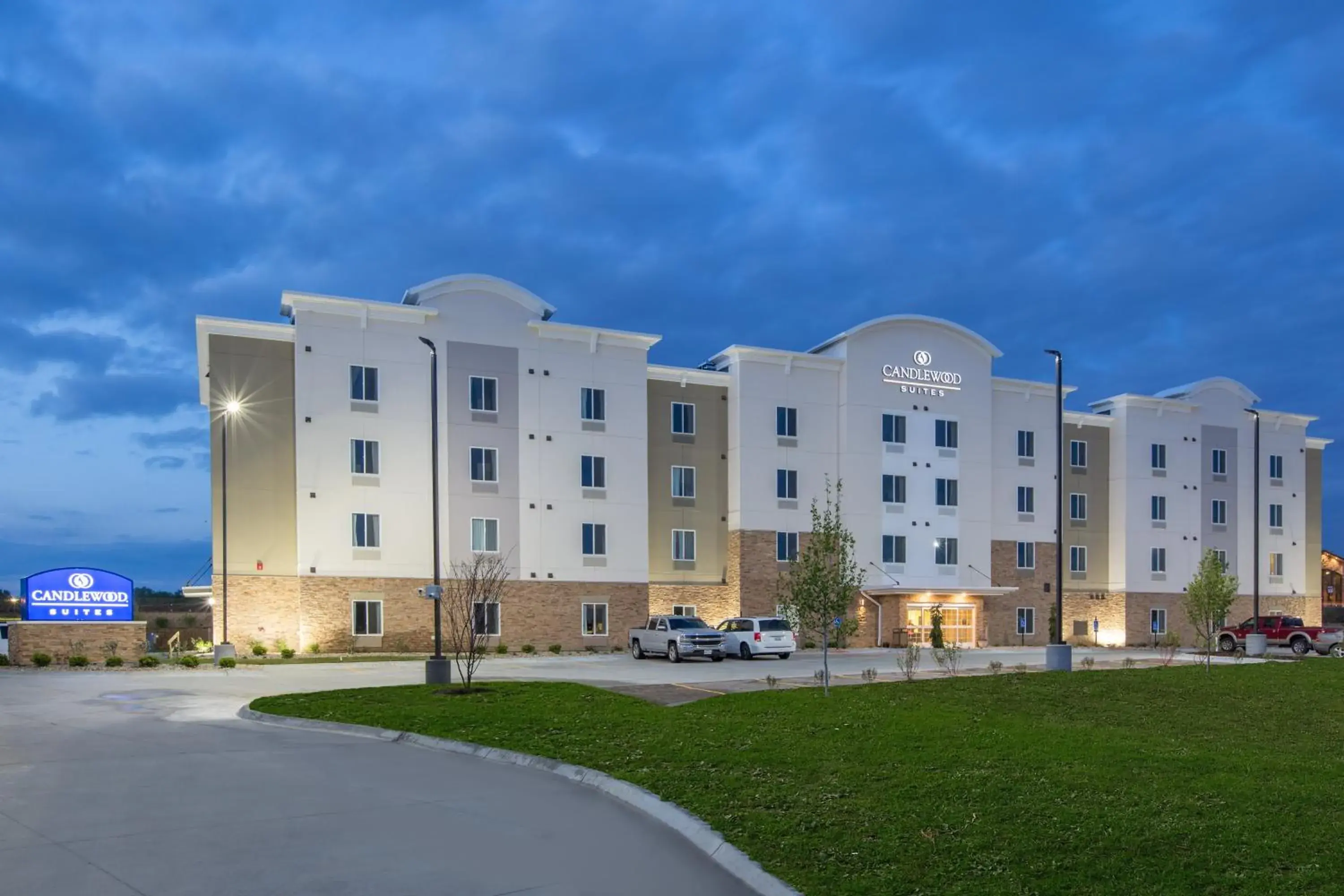 Property building in Candlewood Suites - Omaha Millard Area by IHG Property building in Candlewood Suites - Omaha Millard Area by IHG