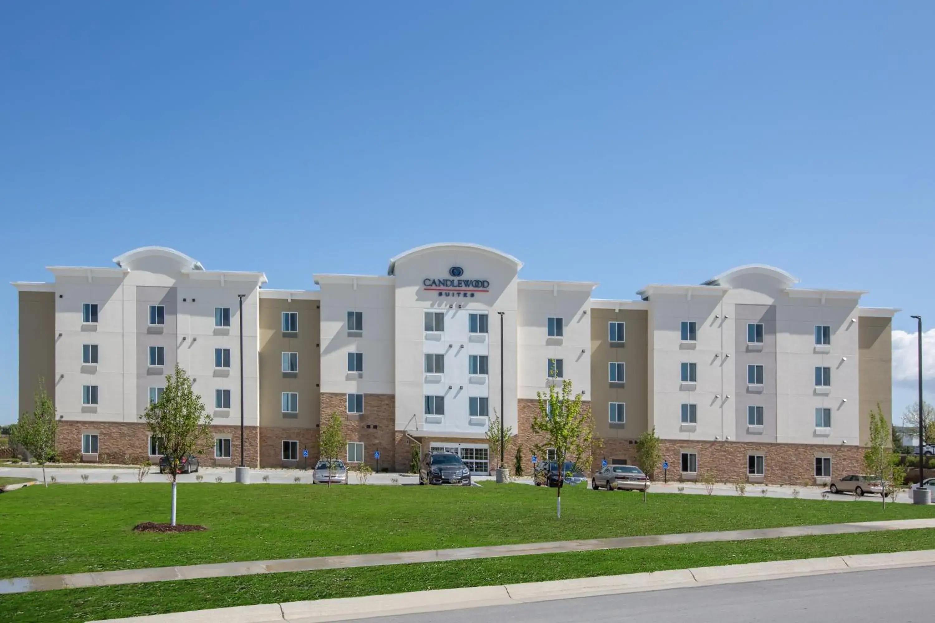 Property building in Candlewood Suites - Omaha Millard Area by IHG Property building in Candlewood Suites - Omaha Millard Area by IHG
