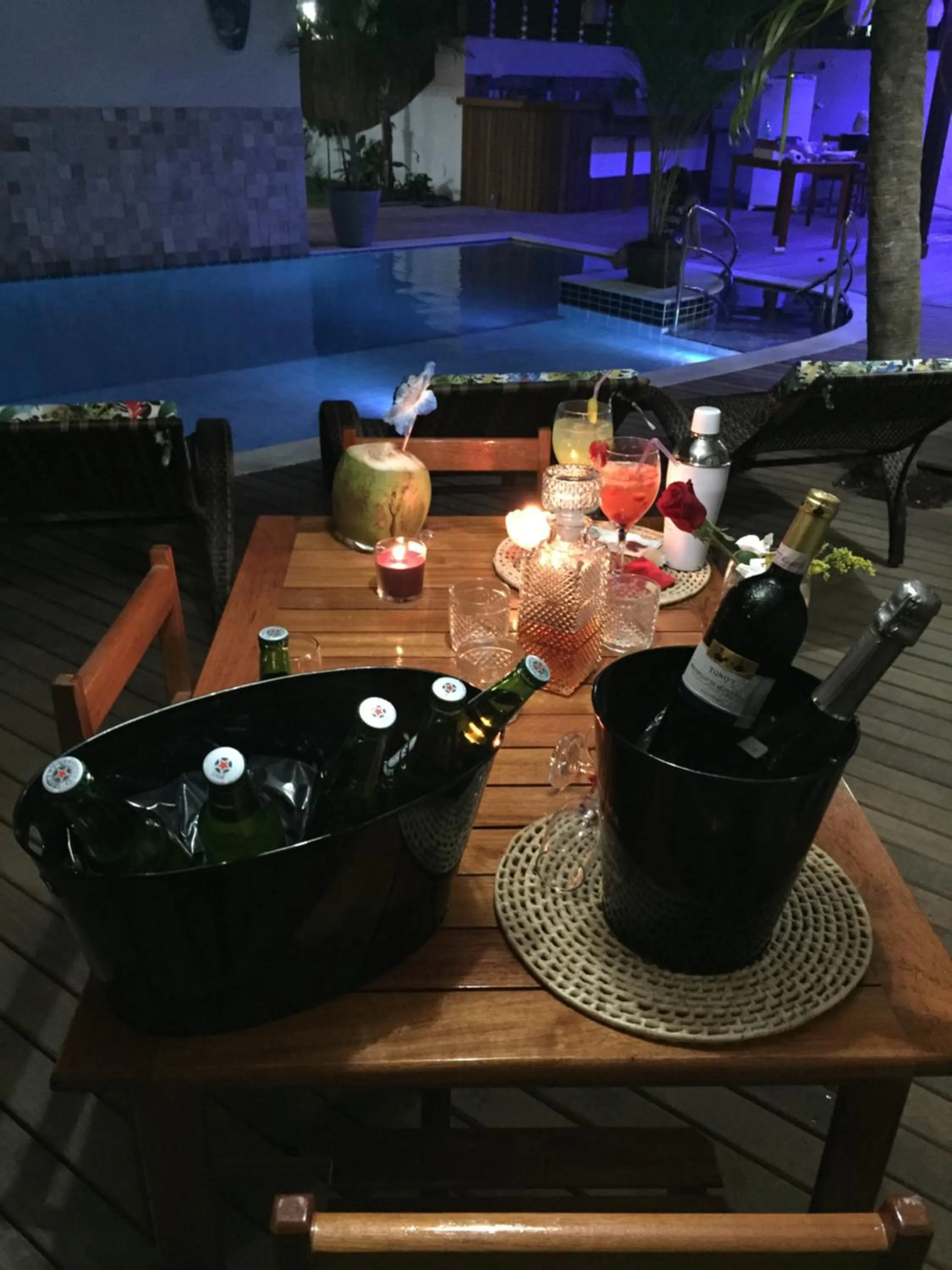 Decorative detail in Pousada Waikiki Boutique