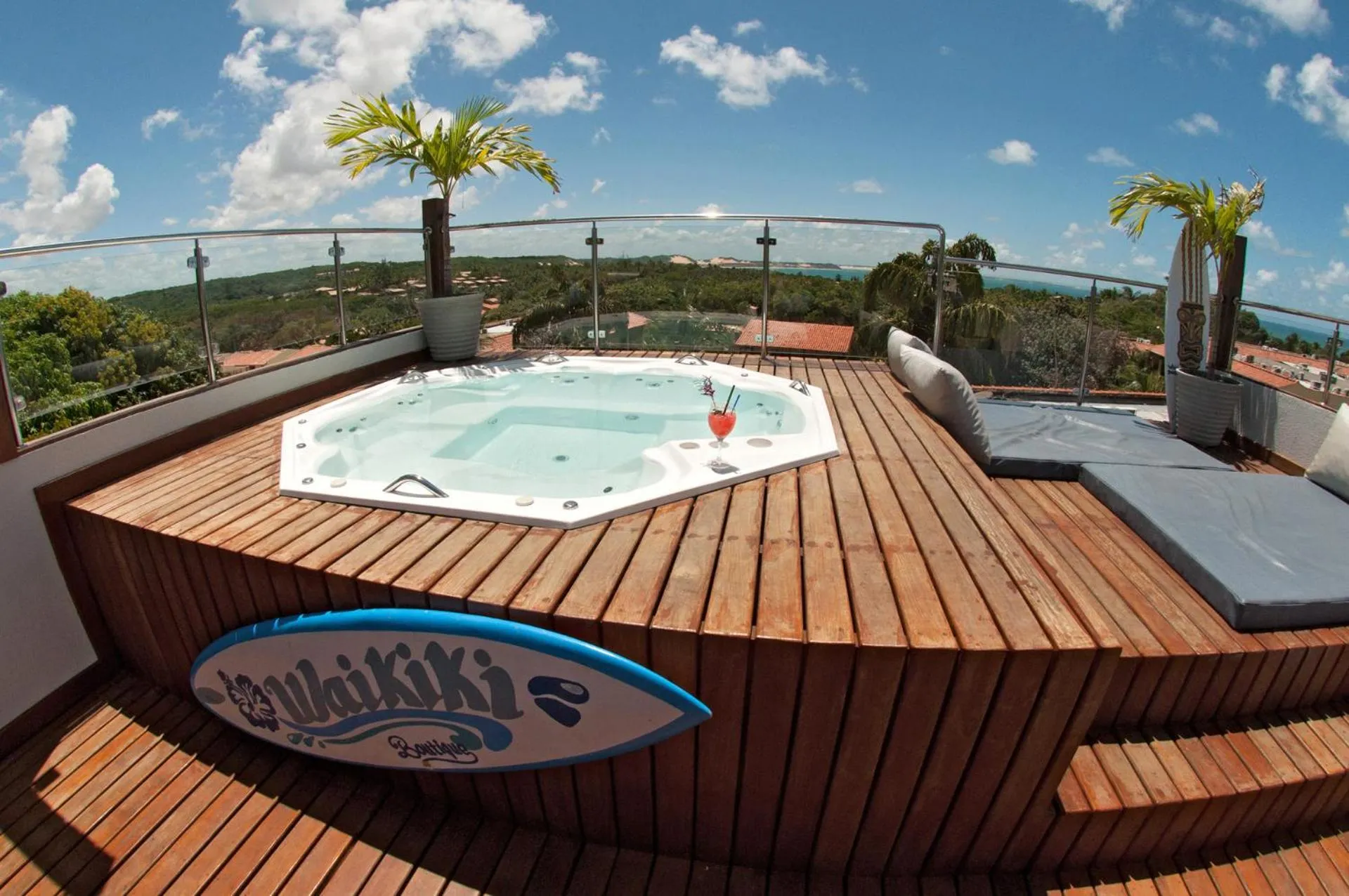 Solarium in Pousada Waikiki Boutique