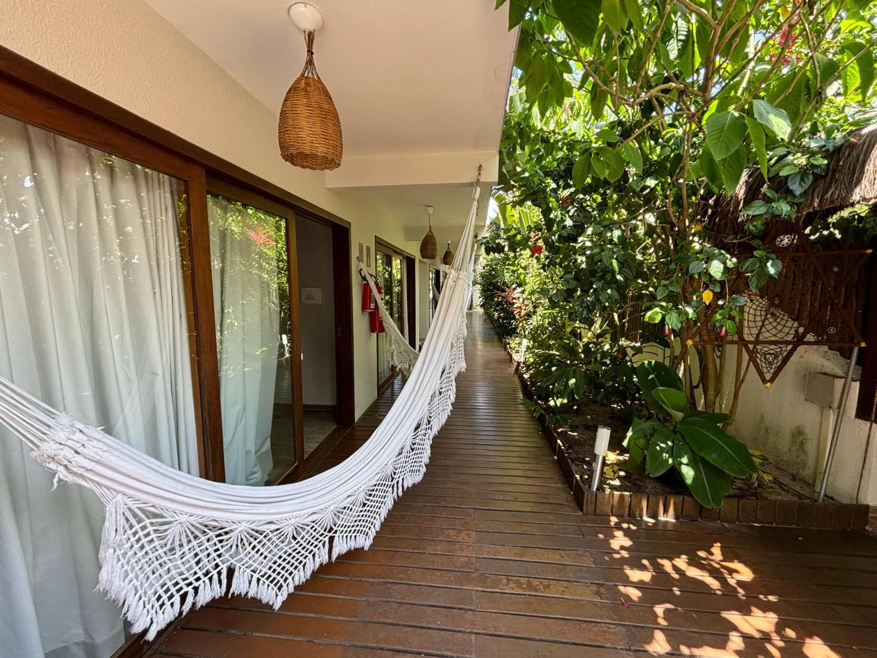 Patio in Pousada Waikiki Boutique