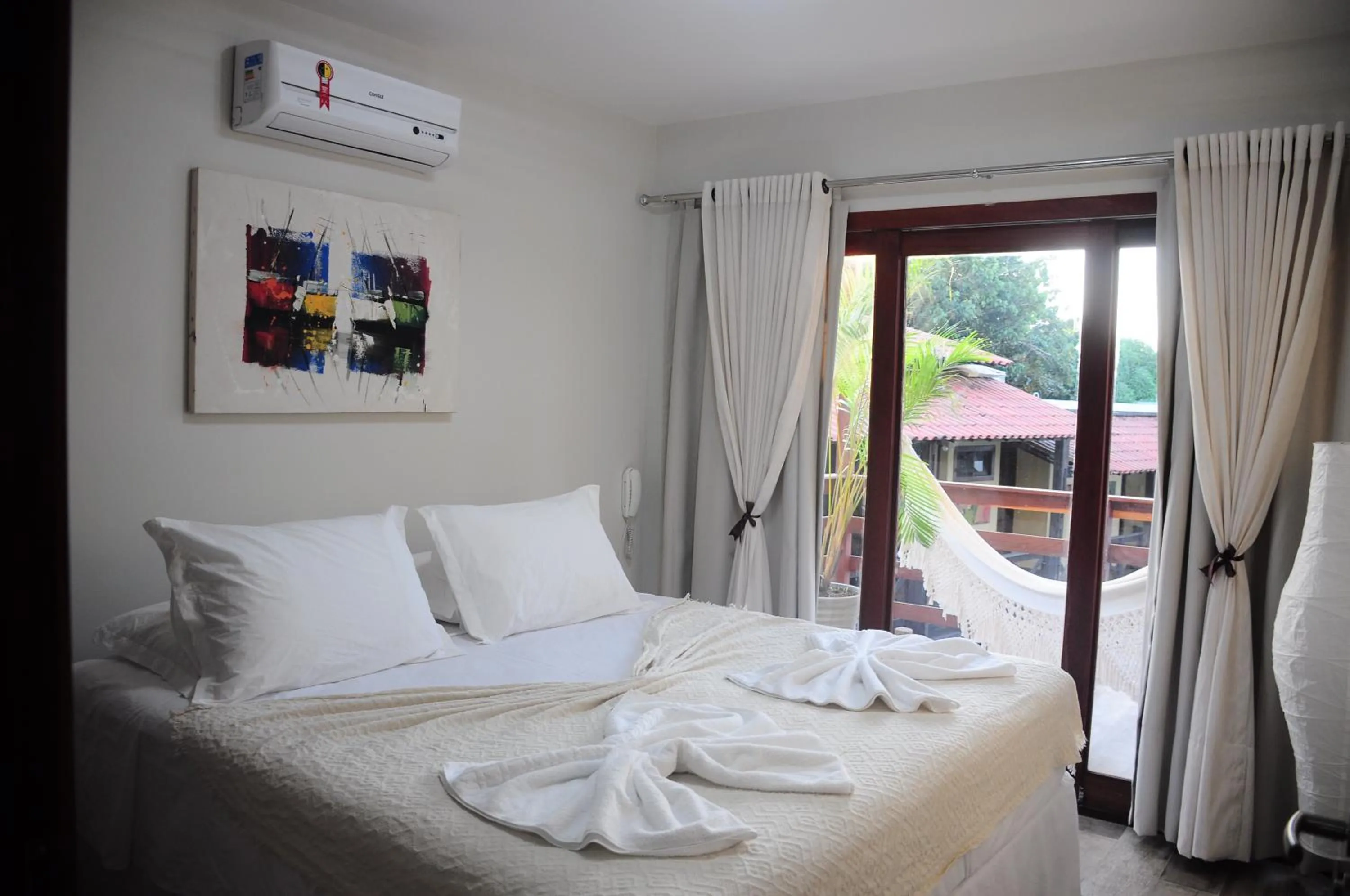 Garden view, Bed in Pousada Waikiki Boutique