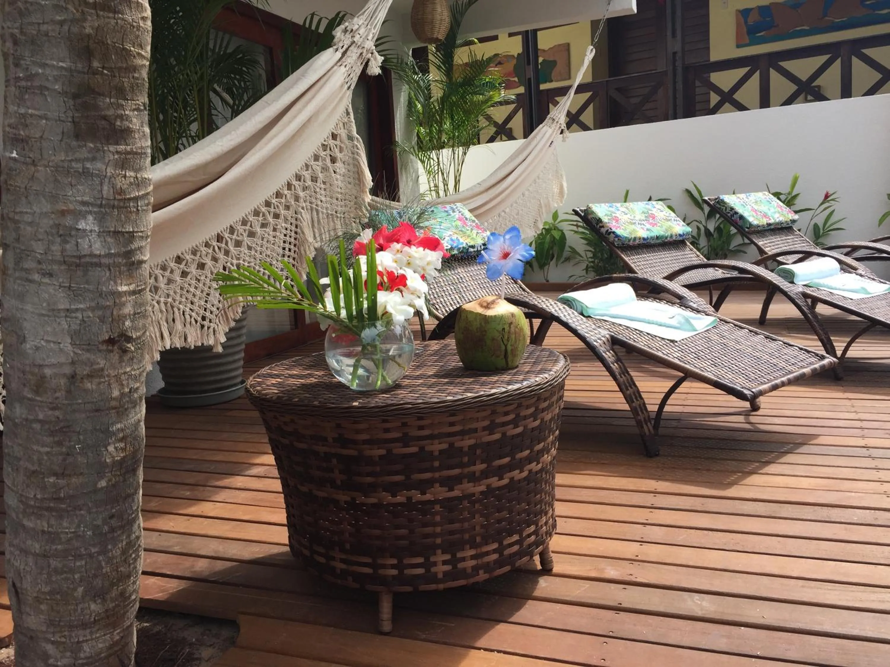 Drinks in Pousada Waikiki Boutique