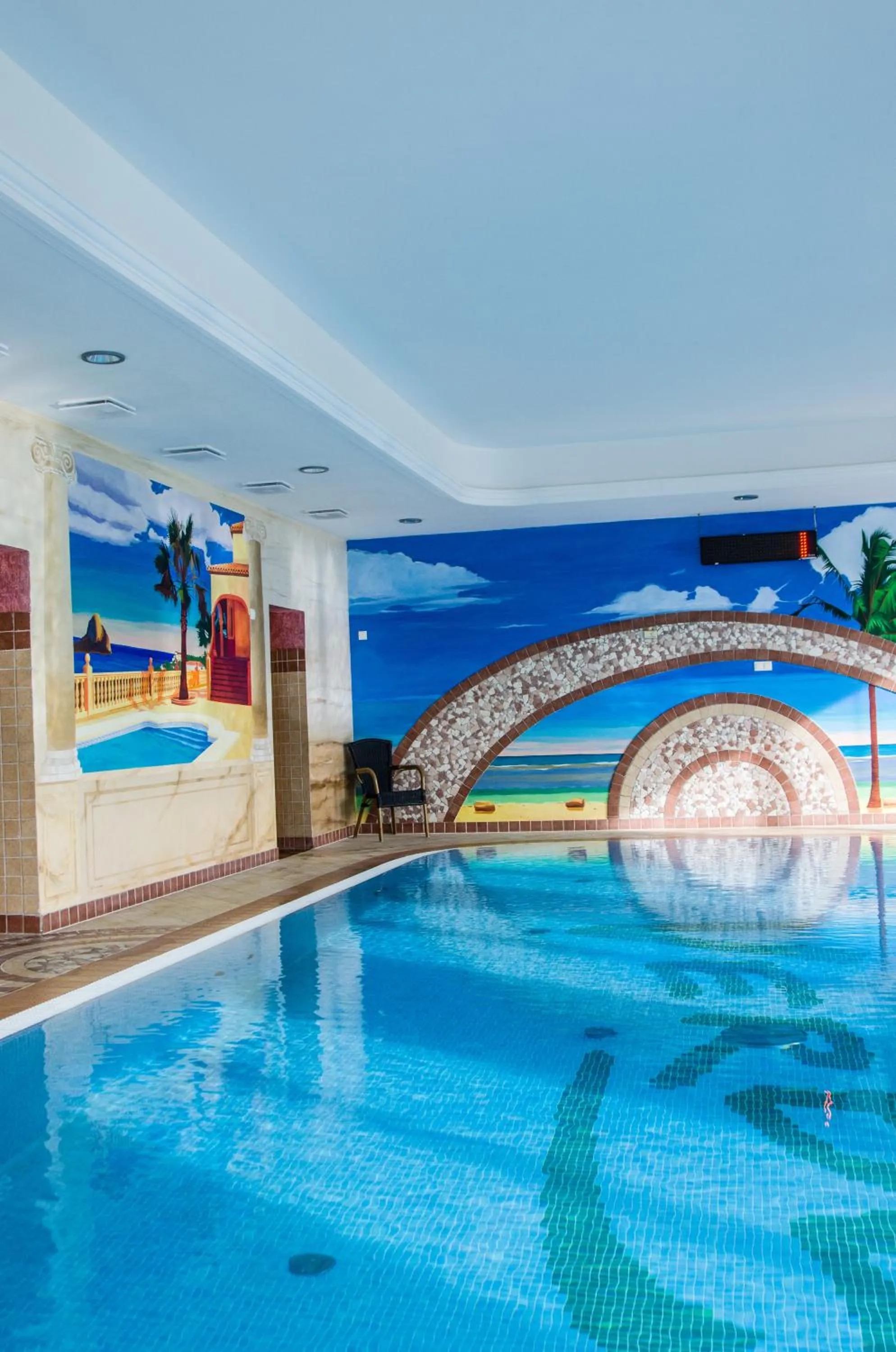 Pool view in Hotel Verde