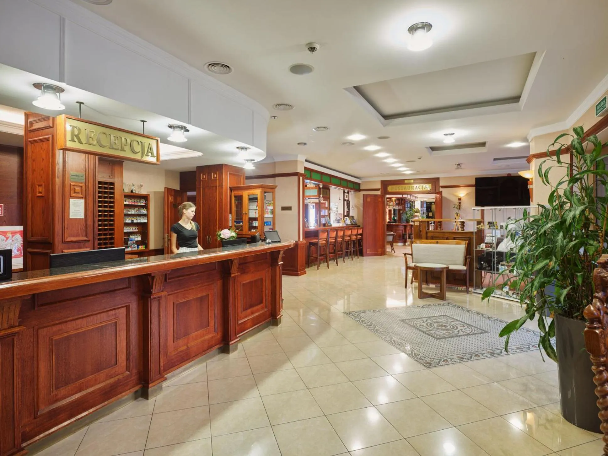 Lobby or reception in Hotel Verde