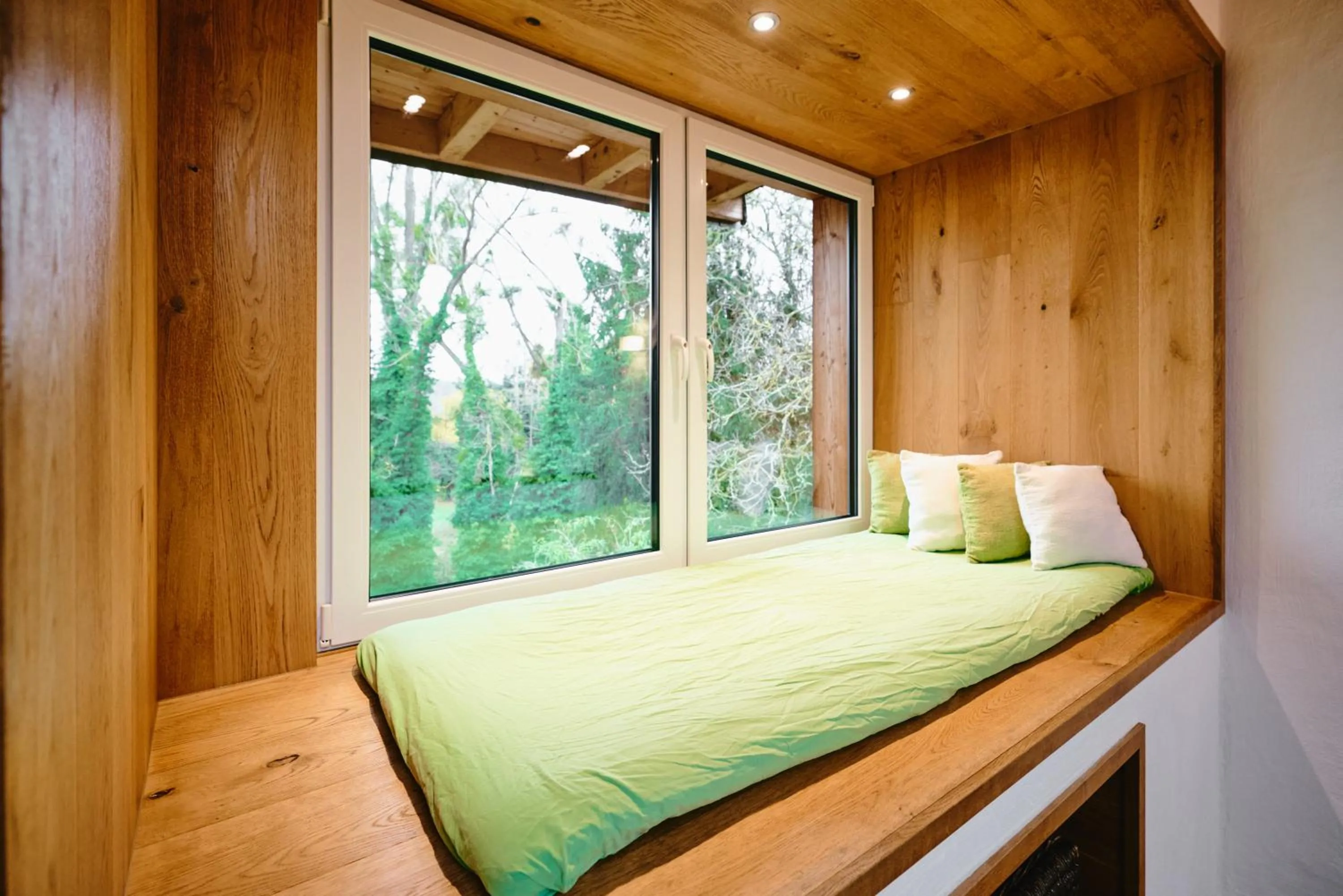 Living room, Bed in Basalt-Loft