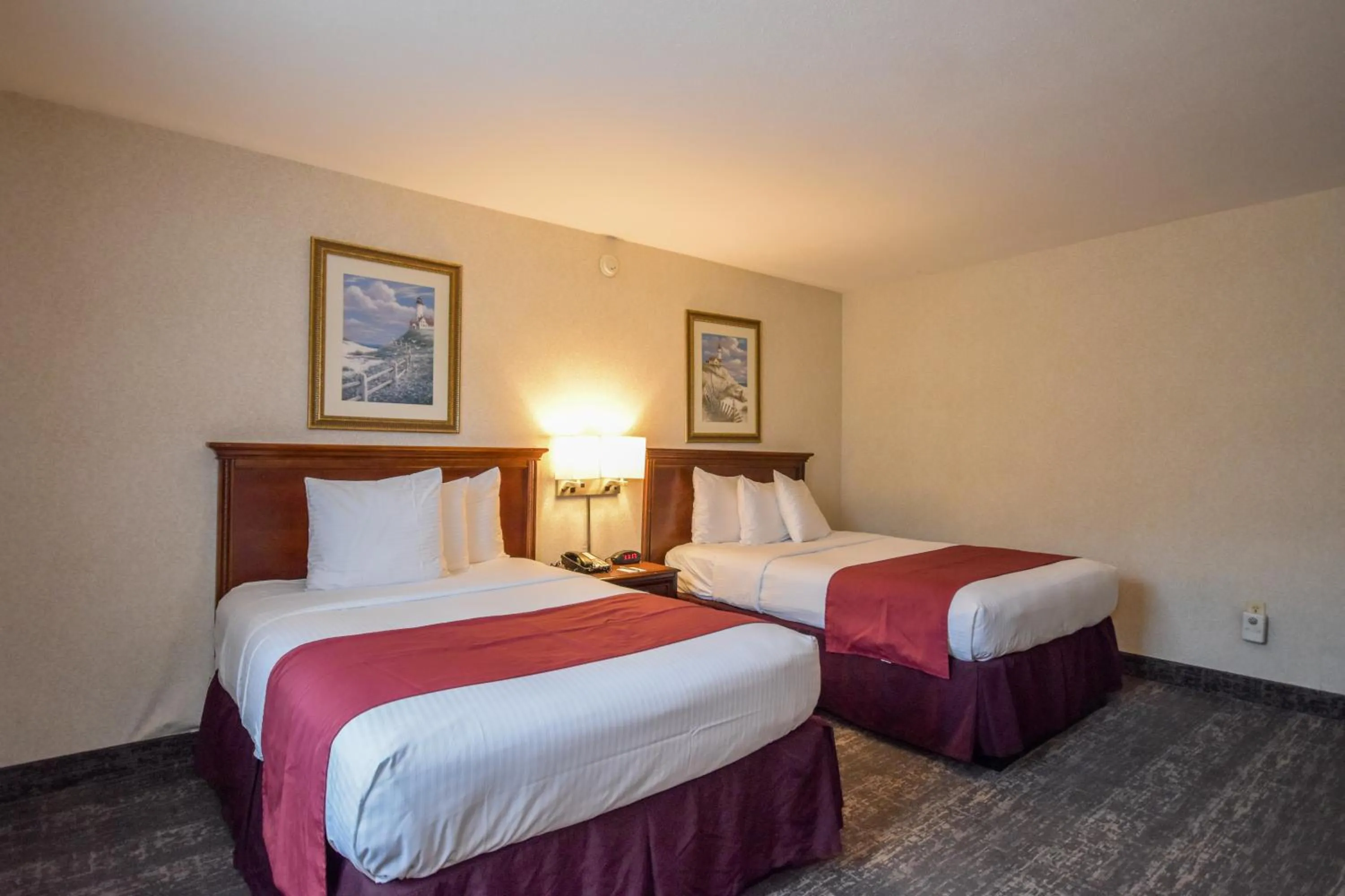 Bed in Charles River Inn