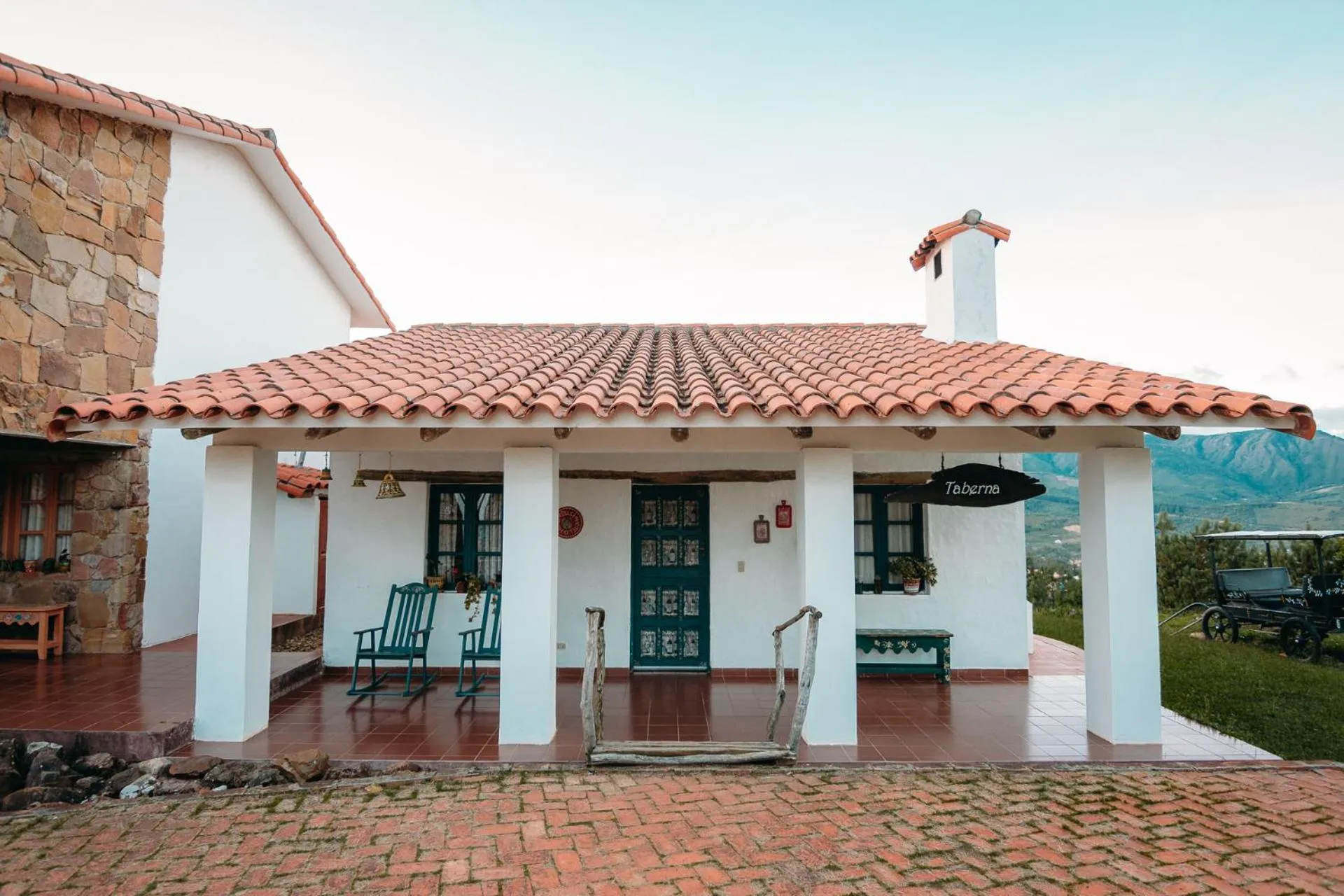 Patio in El Pueblito Hotel Boutique