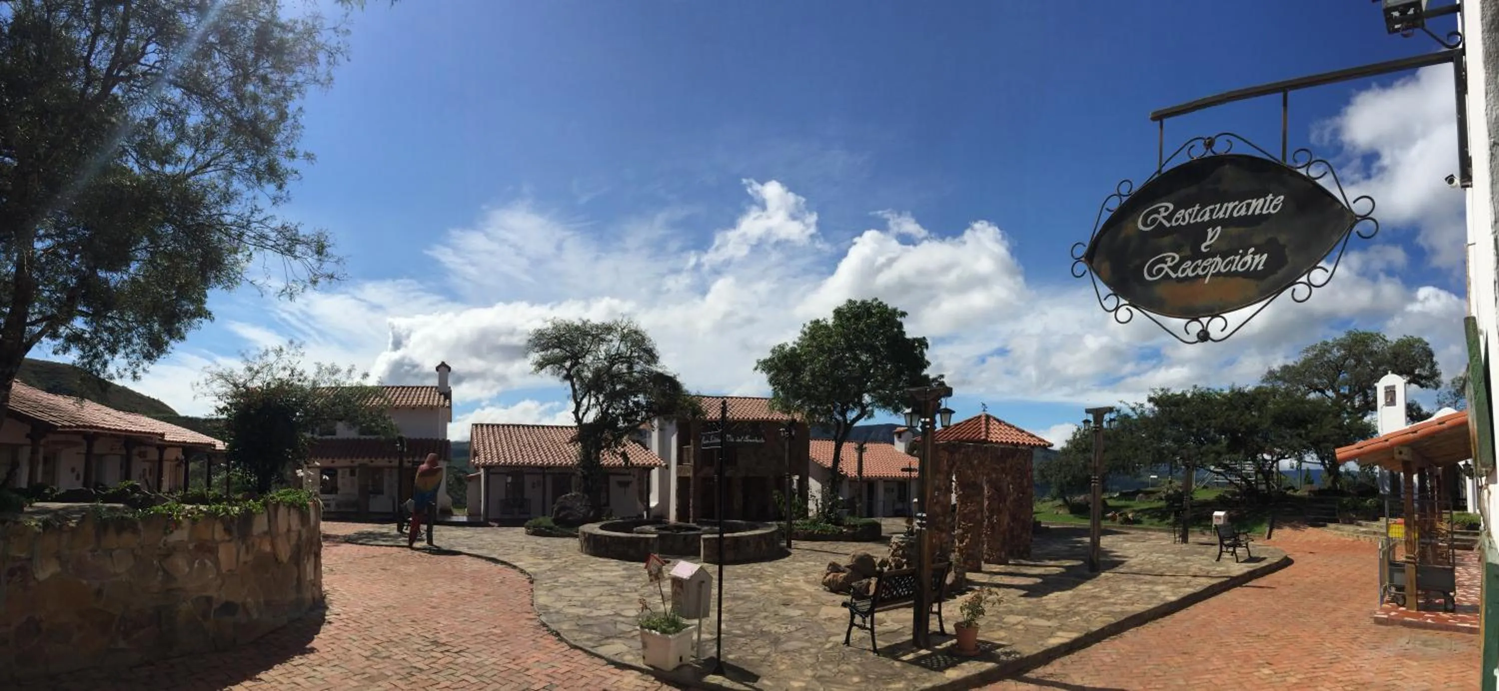Patio in El Pueblito Hotel Boutique