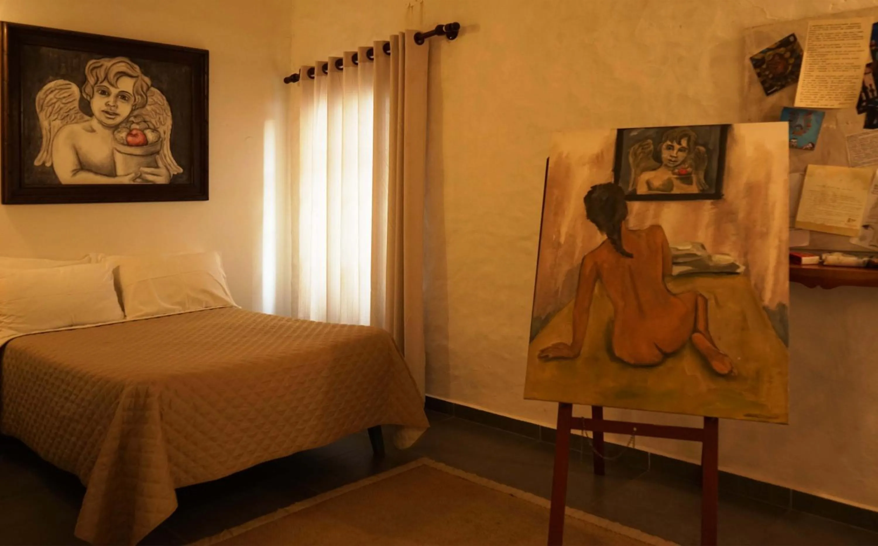 Bedroom, Bed in El Pueblito Hotel Boutique