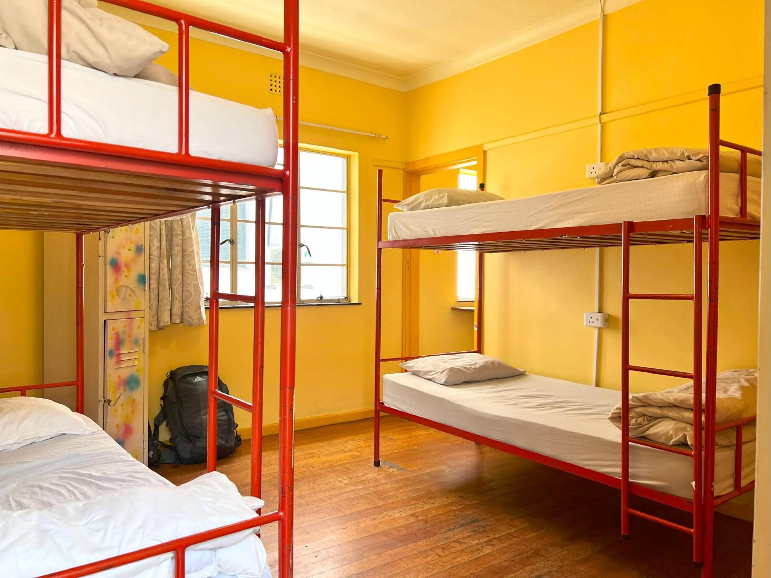 bunk bed, Bed in Long Street Backpackers