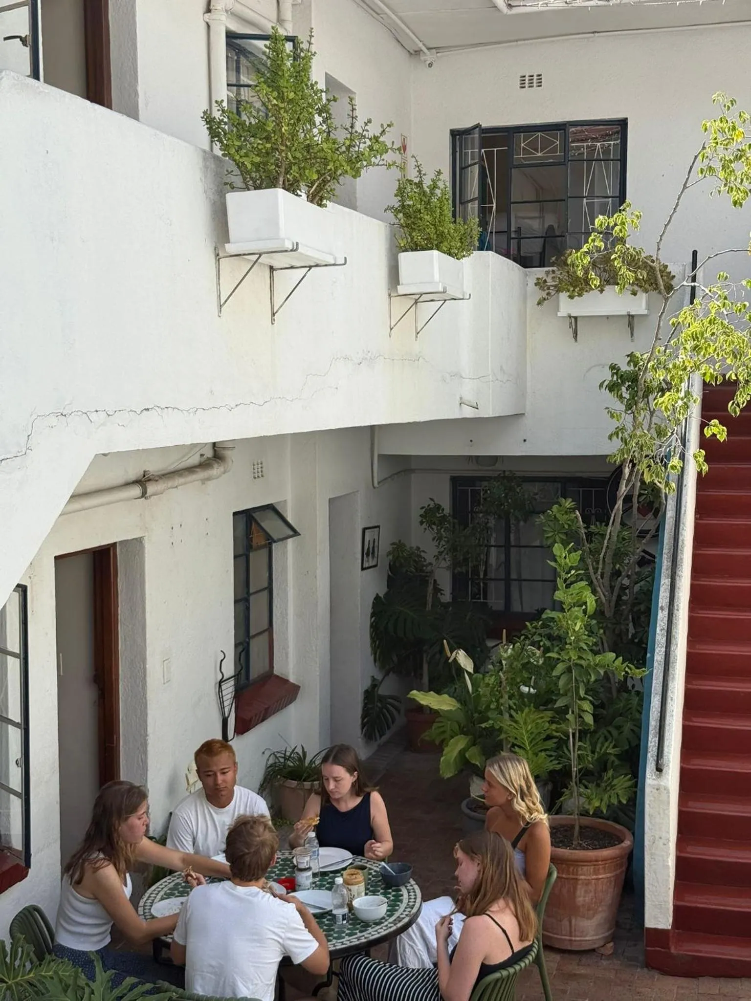 People in Long Street Backpackers