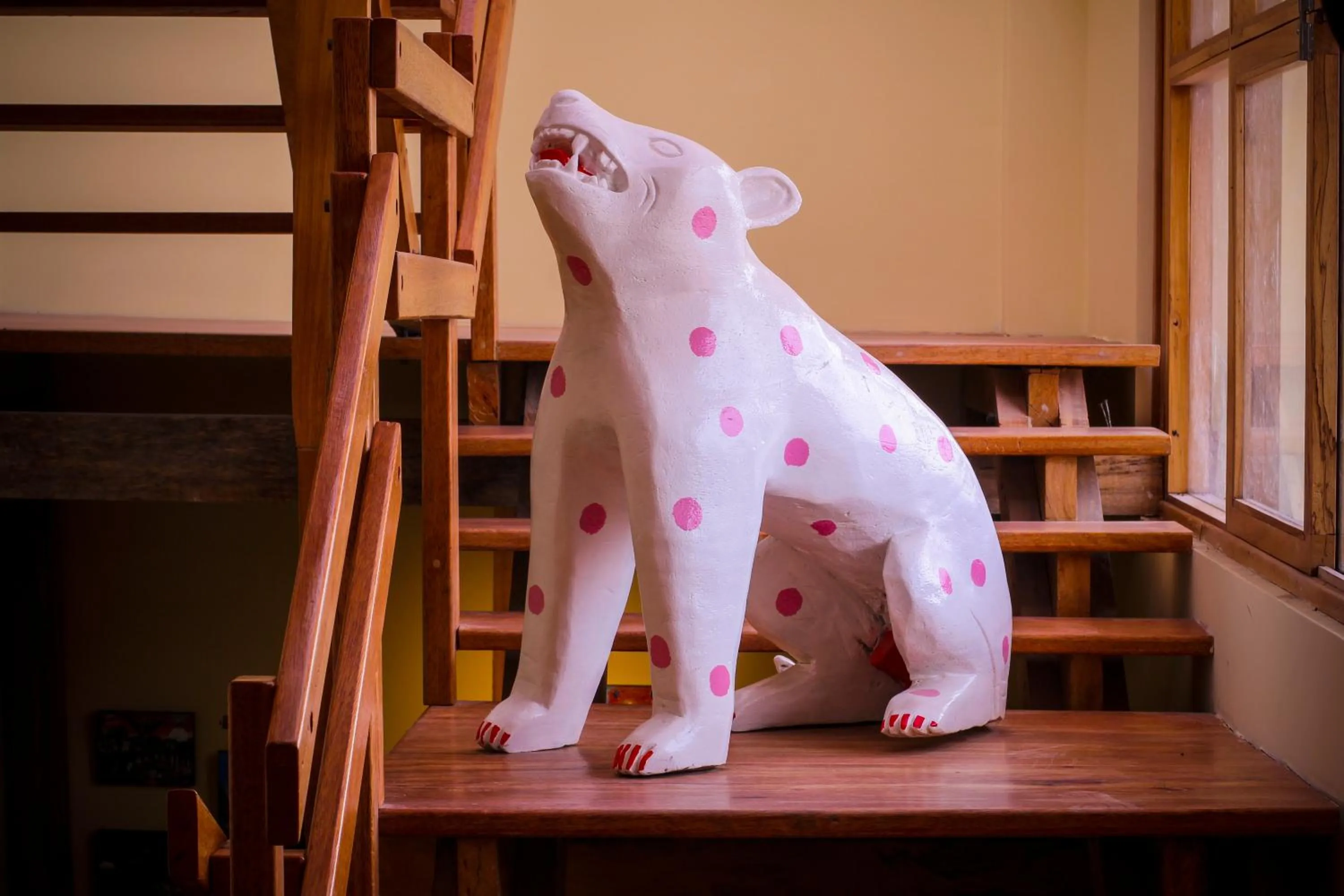 Decorative detail in Inti Sisa Art Guesthouse