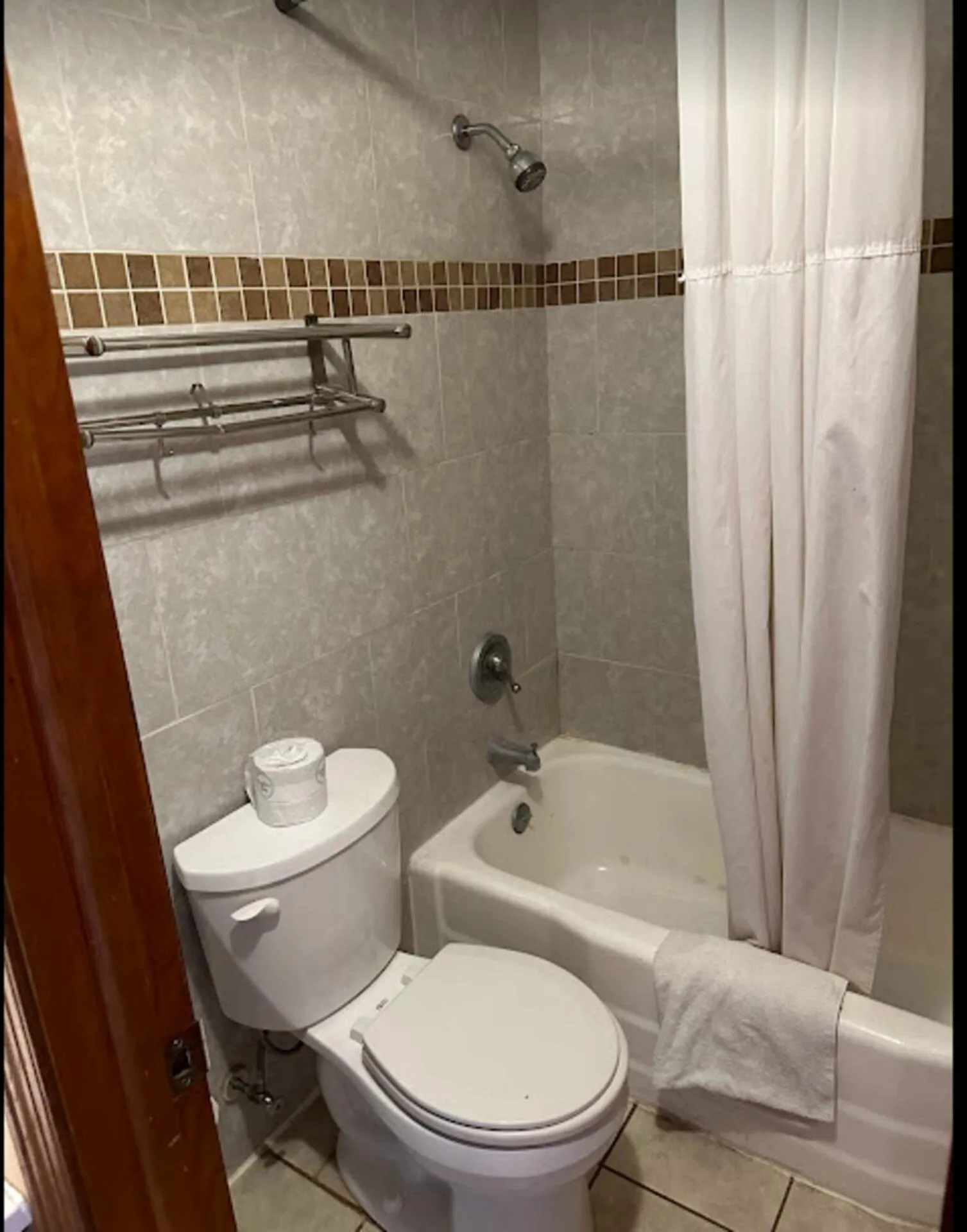 Bathroom in Love Hotels Western Holiday by OYO at Harlan Lake NE