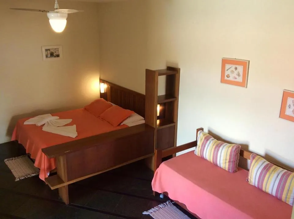 Bed in Pousada Refugio Port Sahy
