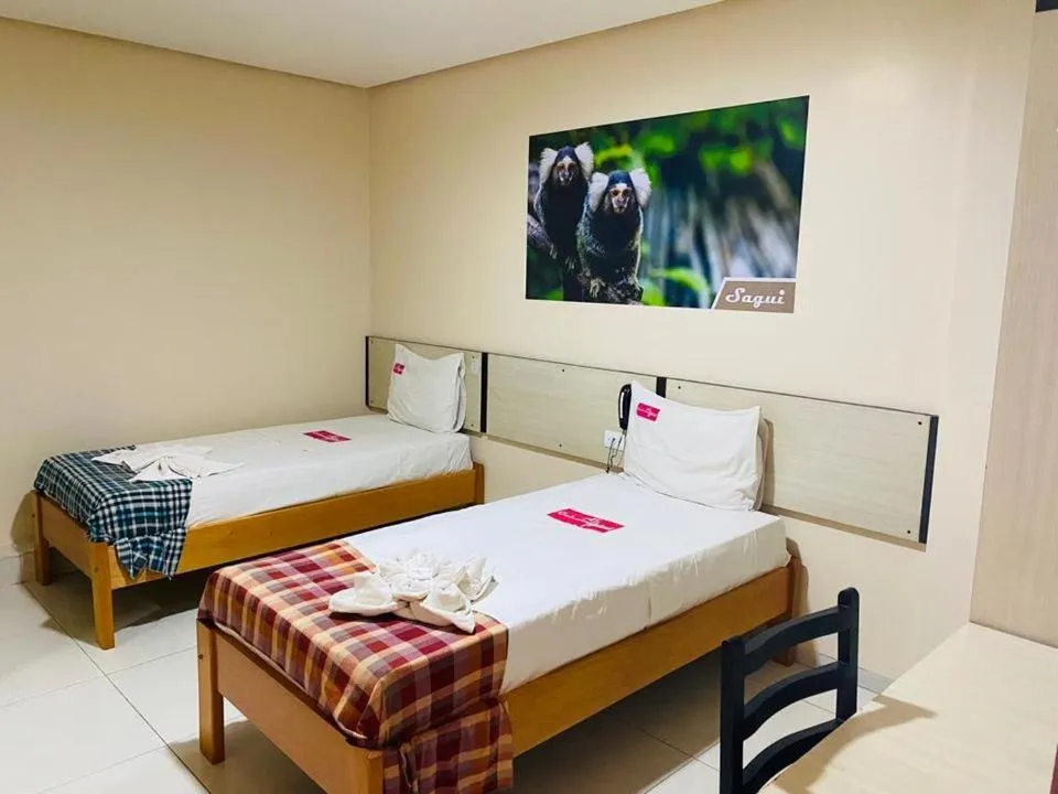 Bed in Gaivota Hotel