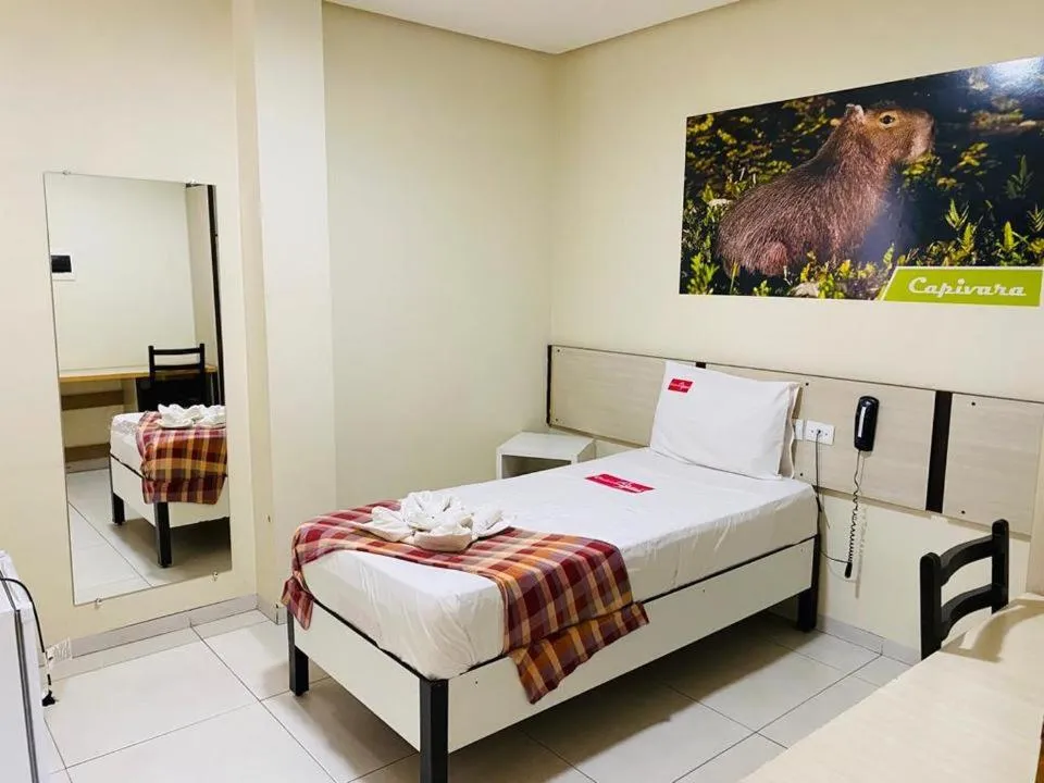 Bed in Gaivota Hotel