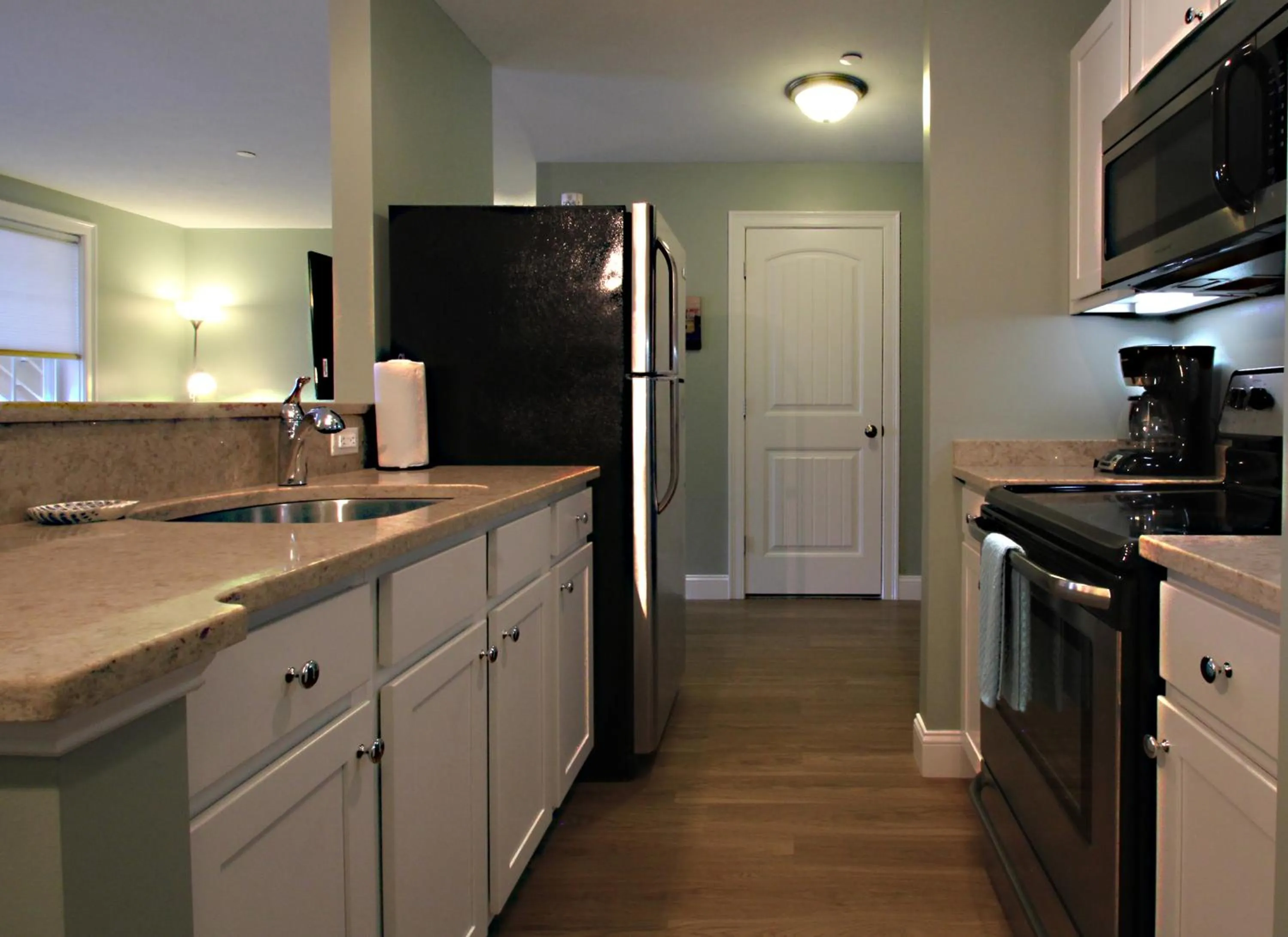 Kitchen or kitchenette in Atlantic Ocean Suites
