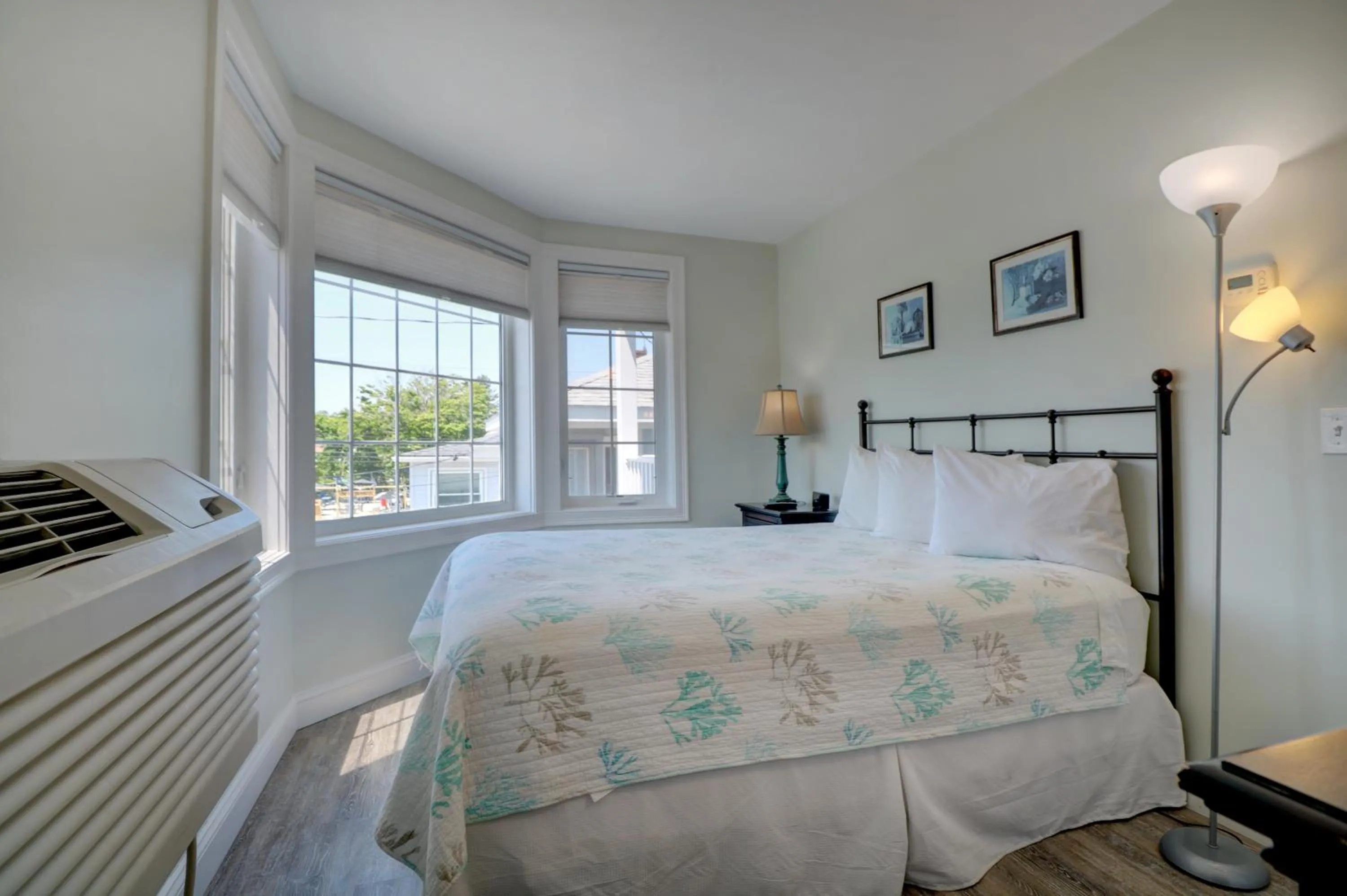 Bed in Atlantic Ocean Suites