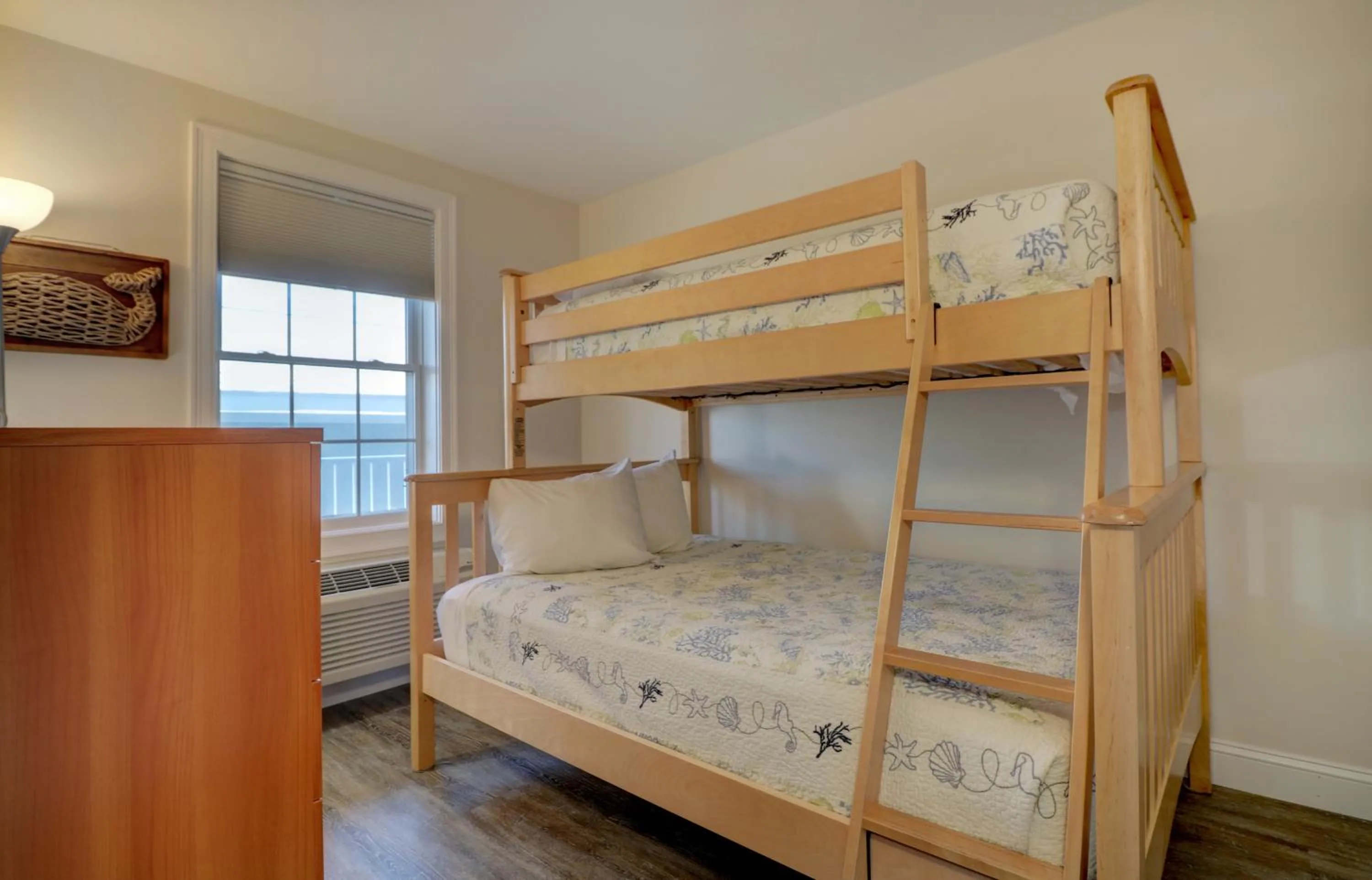 Bed in Atlantic Ocean Suites